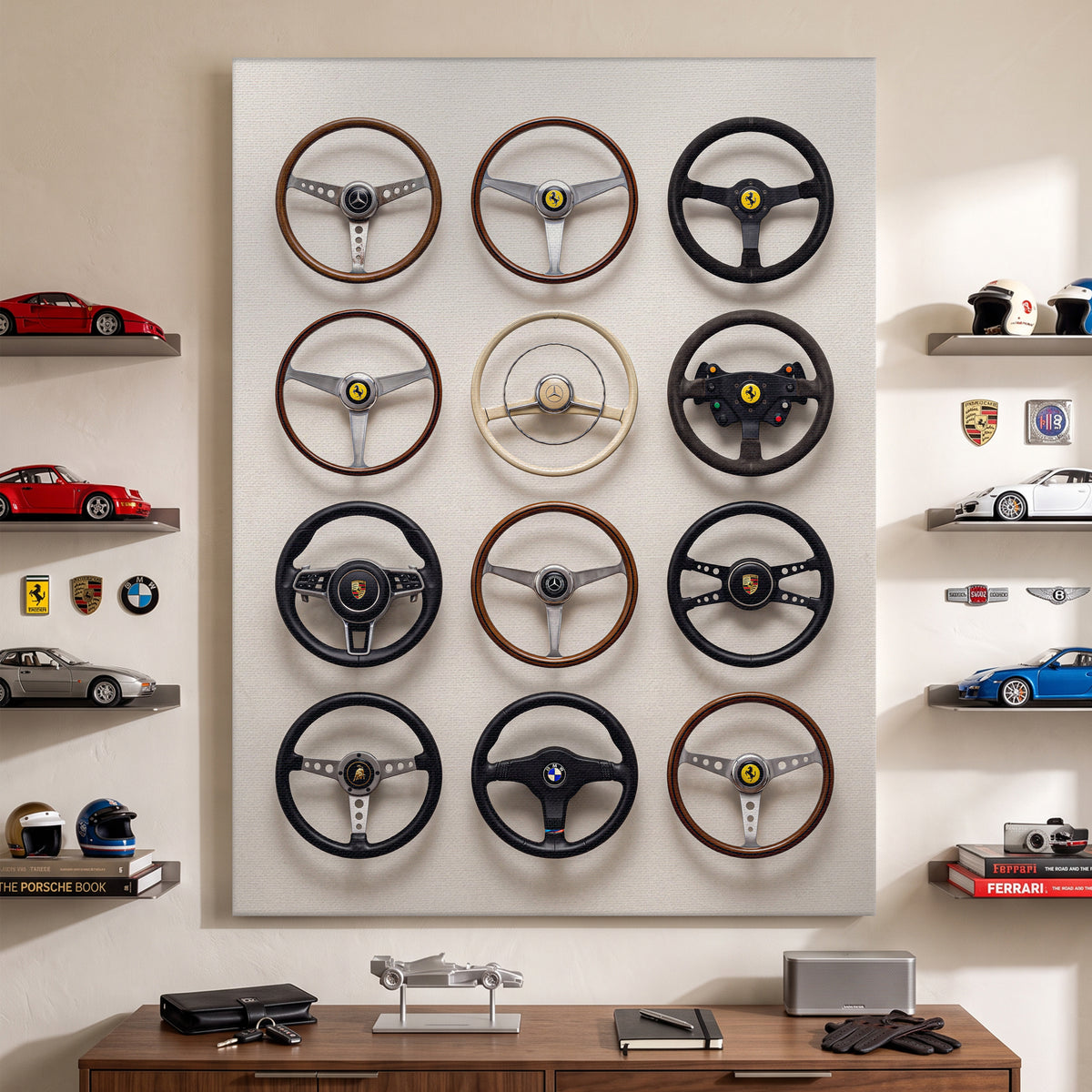 Steering Wheel Wall
