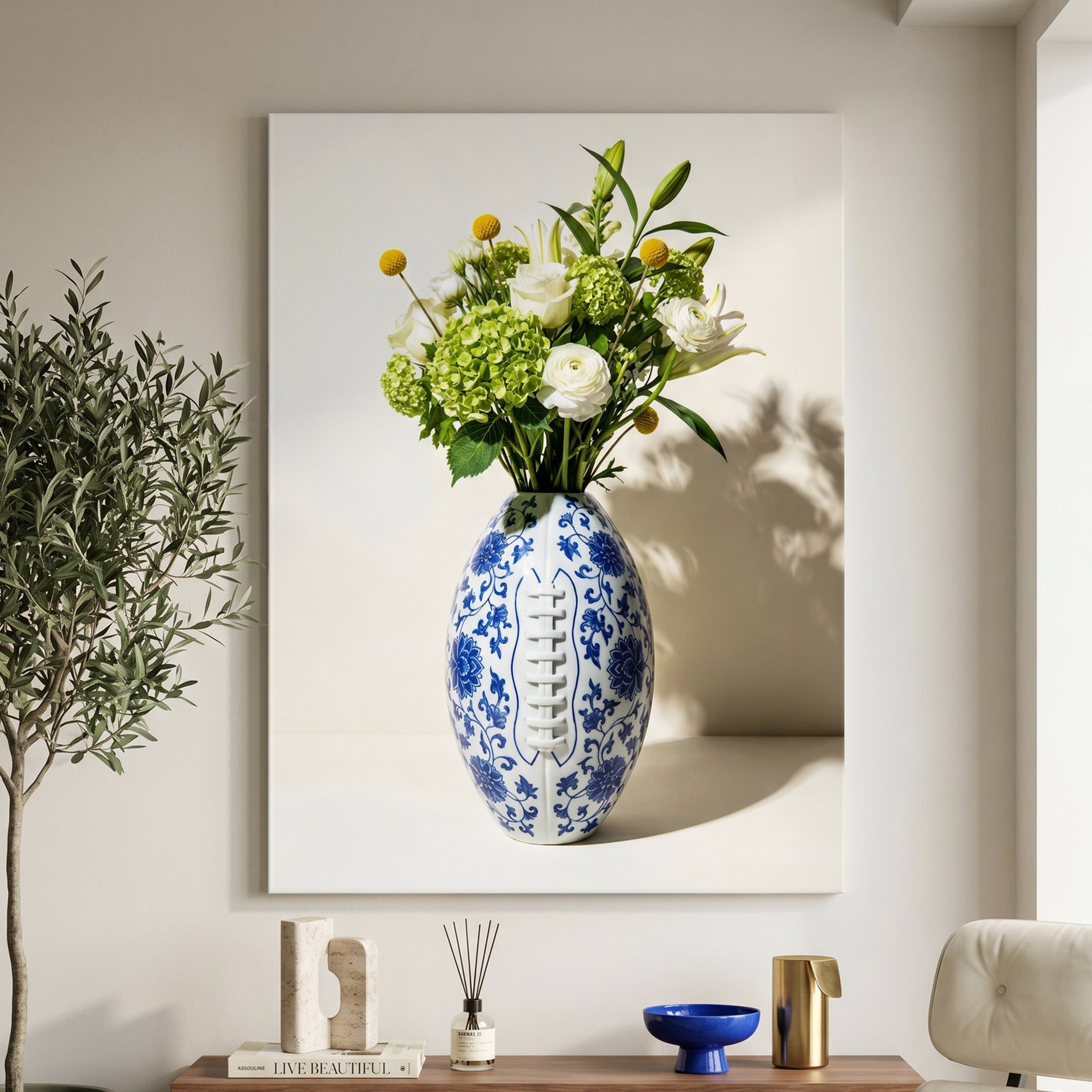 Football Vase