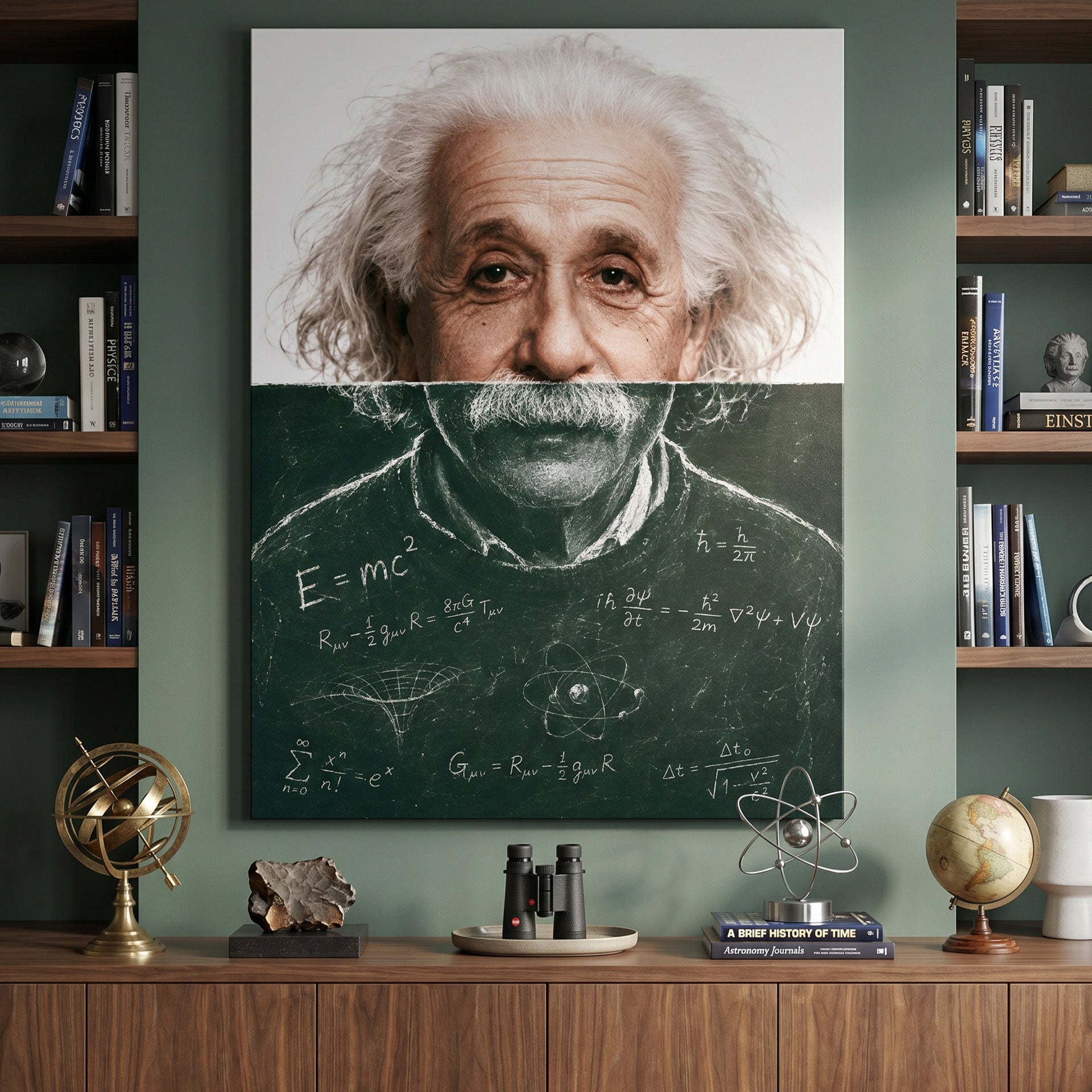 Einstein Chalk - Sketch