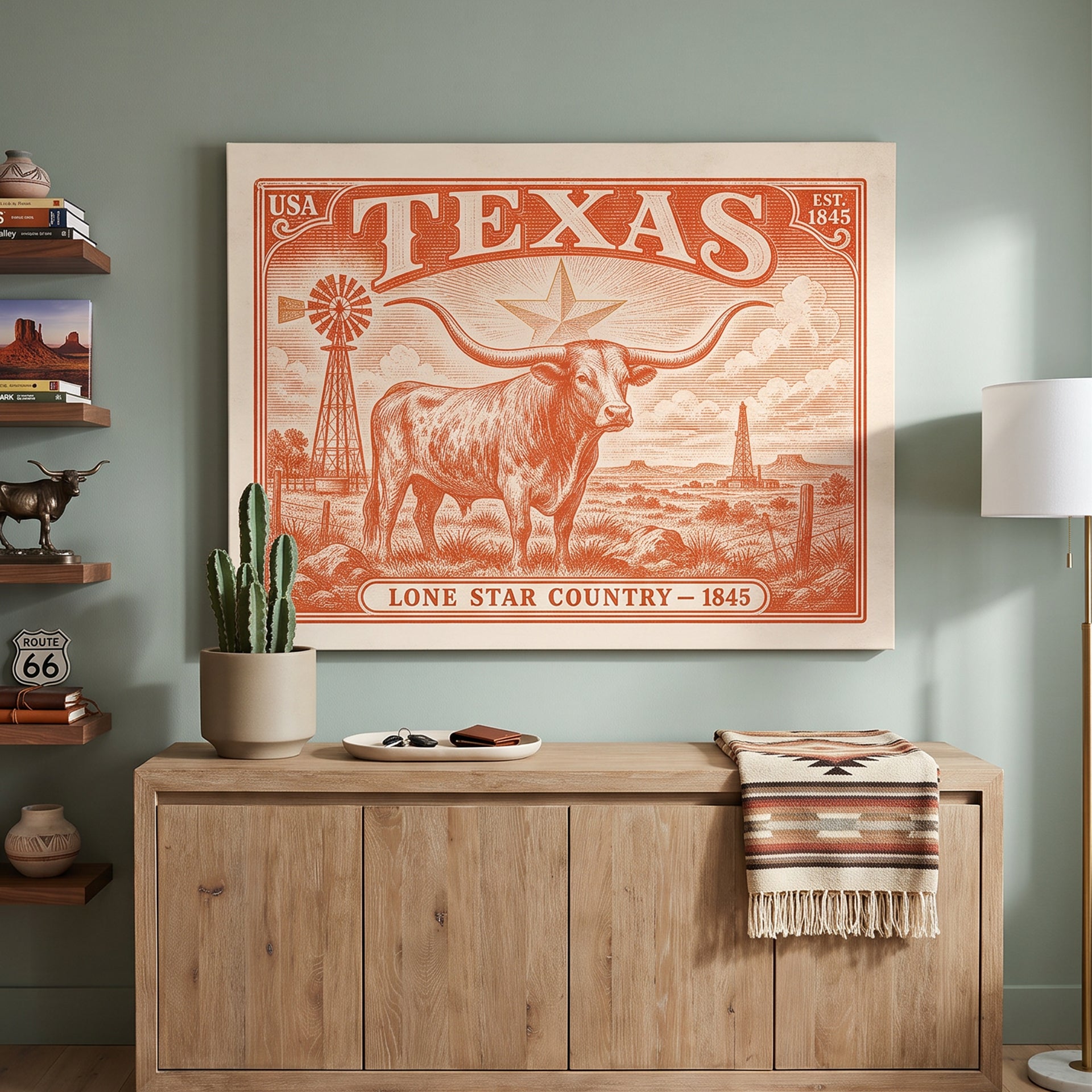 Texas Postage Stamp