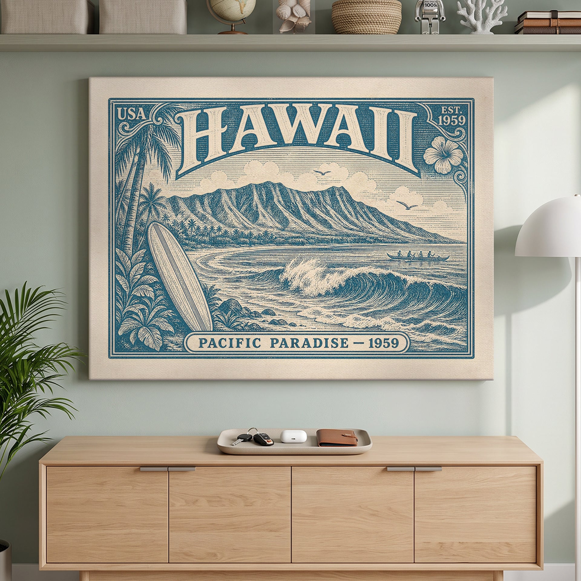 Hawaii Postage Stamp