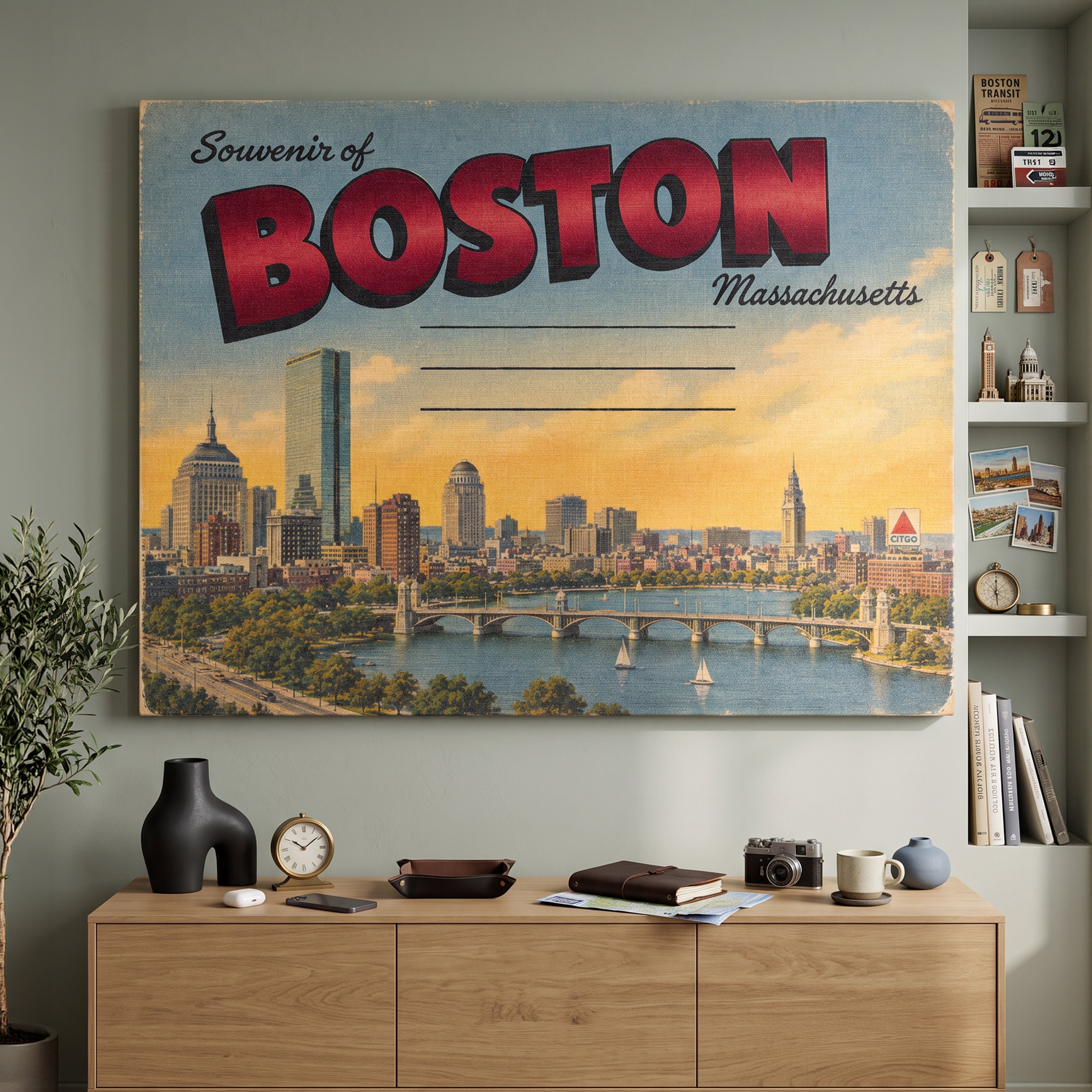 Boston Postcard