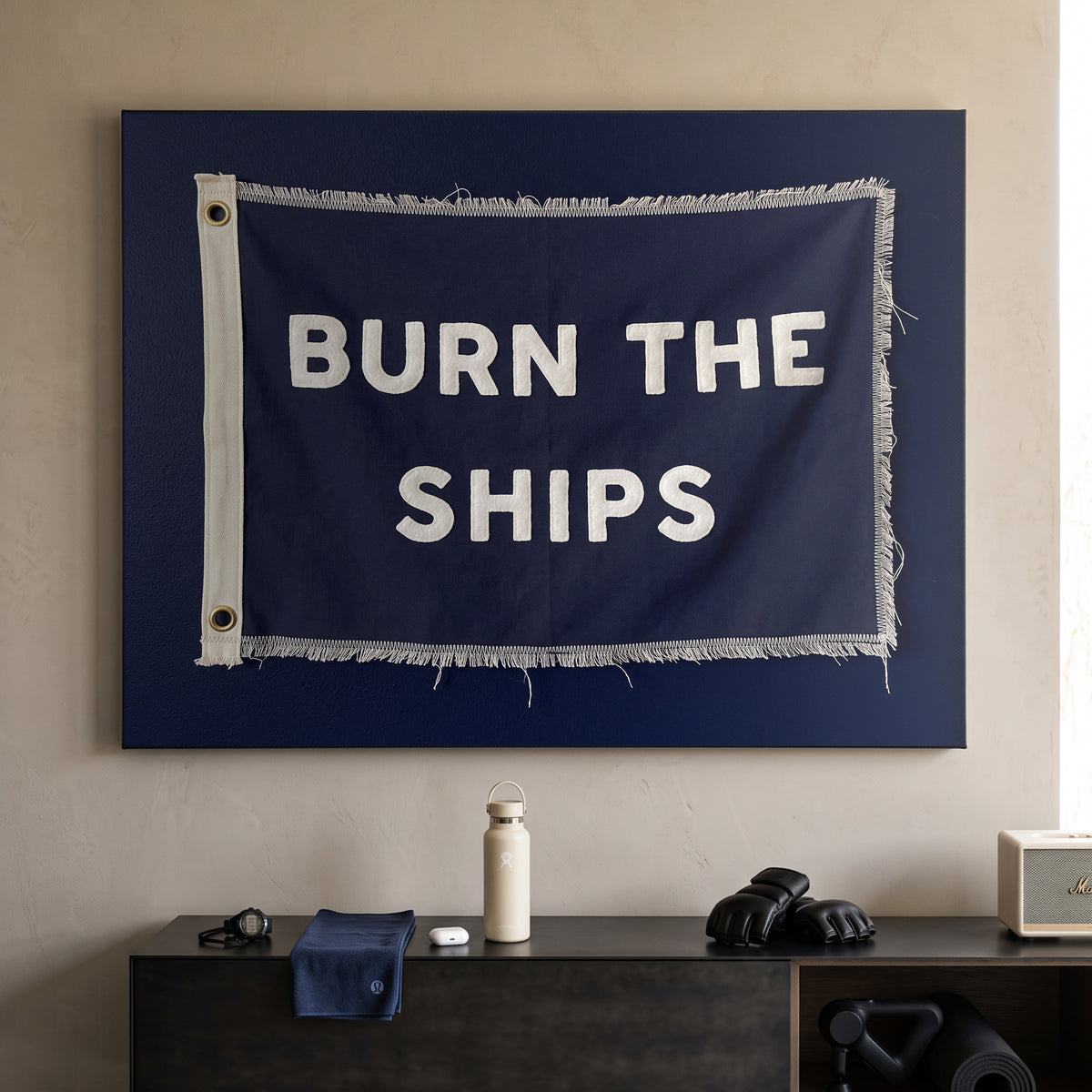 Burn The Ships - Flag