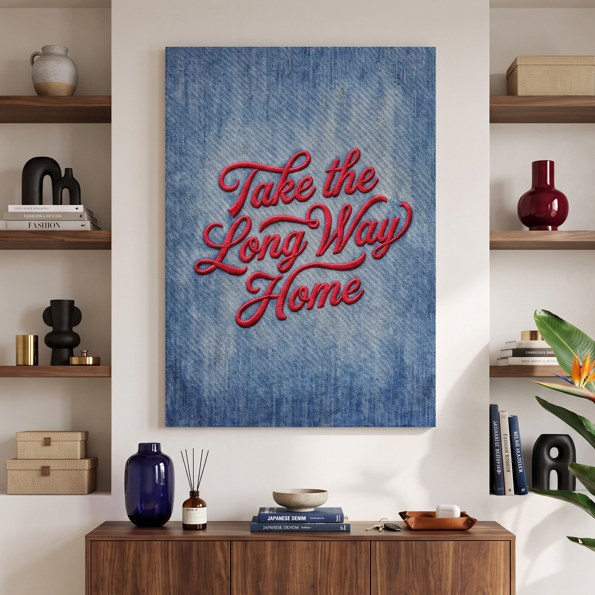 Take the Long Way Home Denim