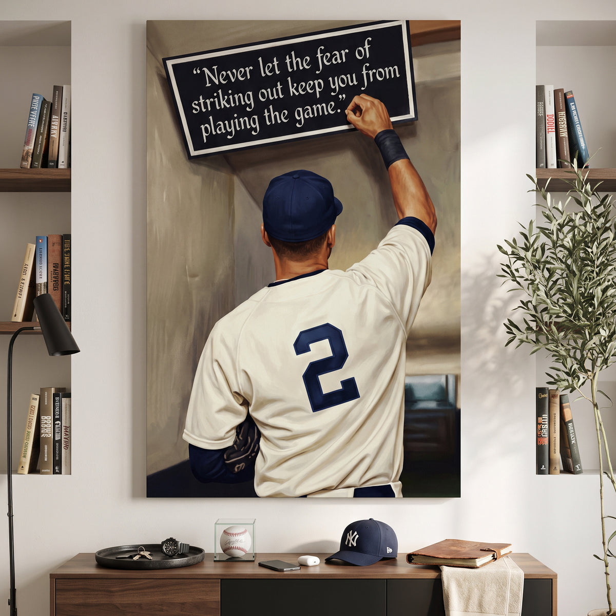 Never Let The Fear Baseball