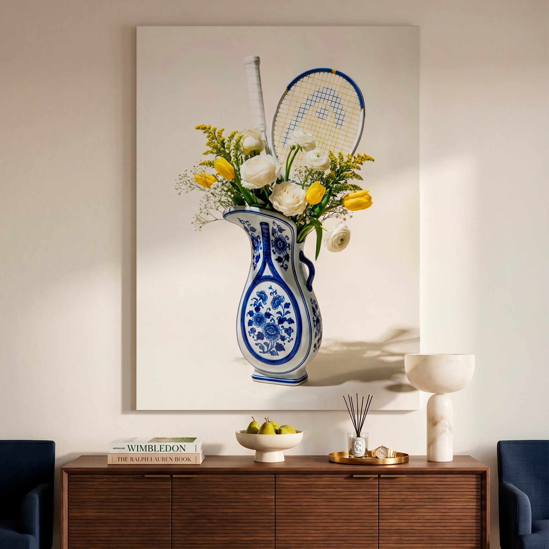 Tennis Vase
