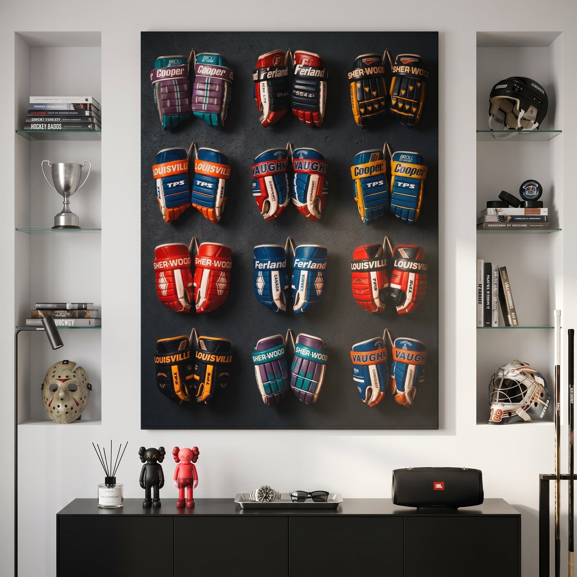 Glove Wall - Hockey