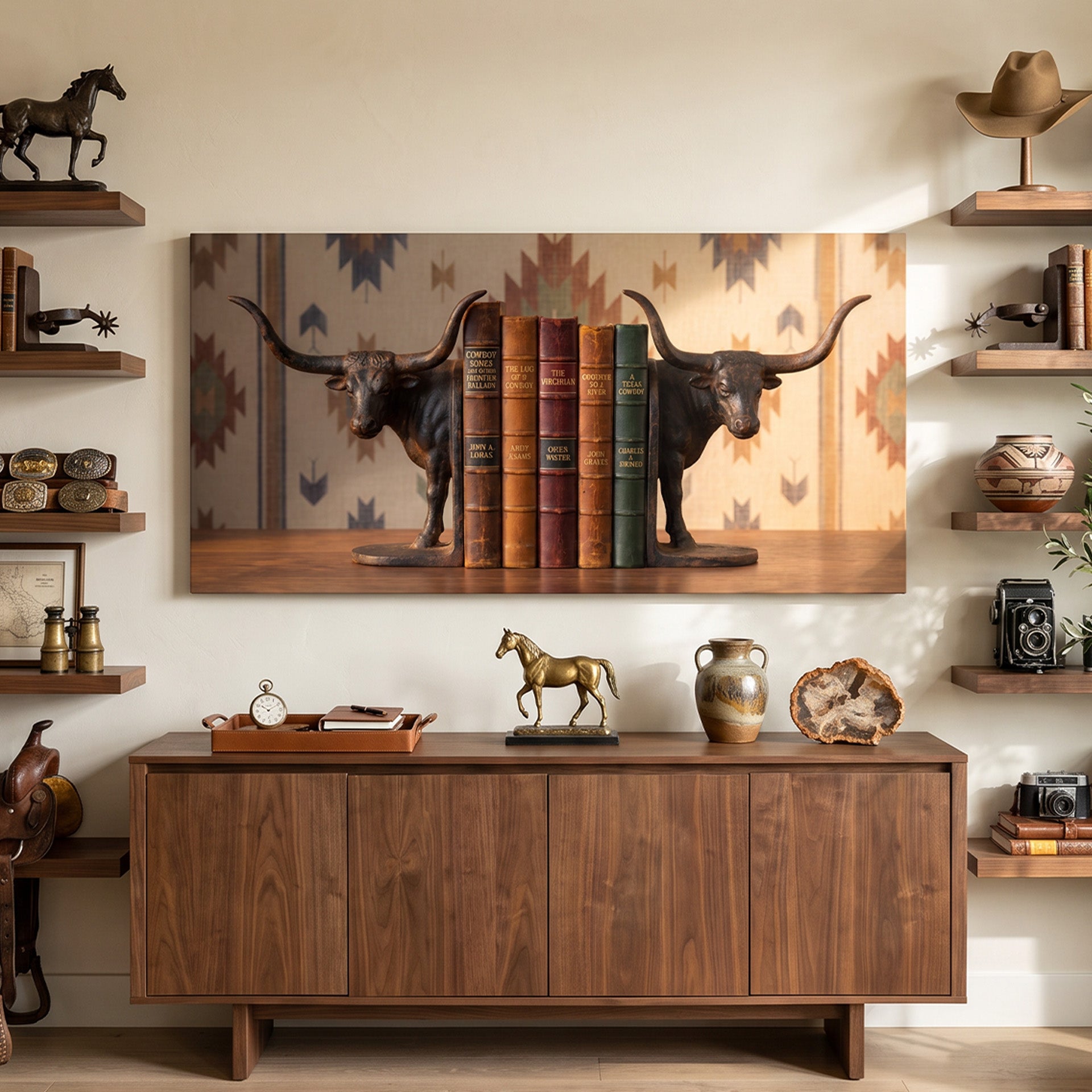 Western Heritage Bookend