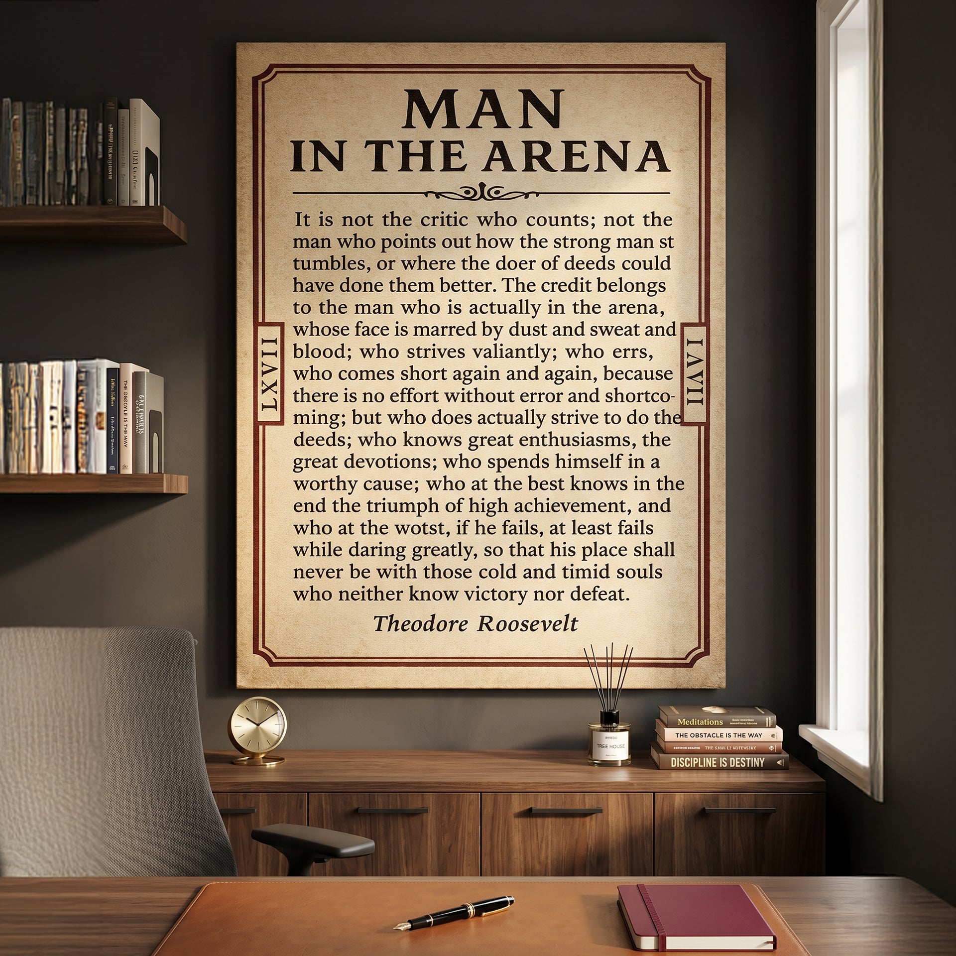 Man In the Arena - Ticket