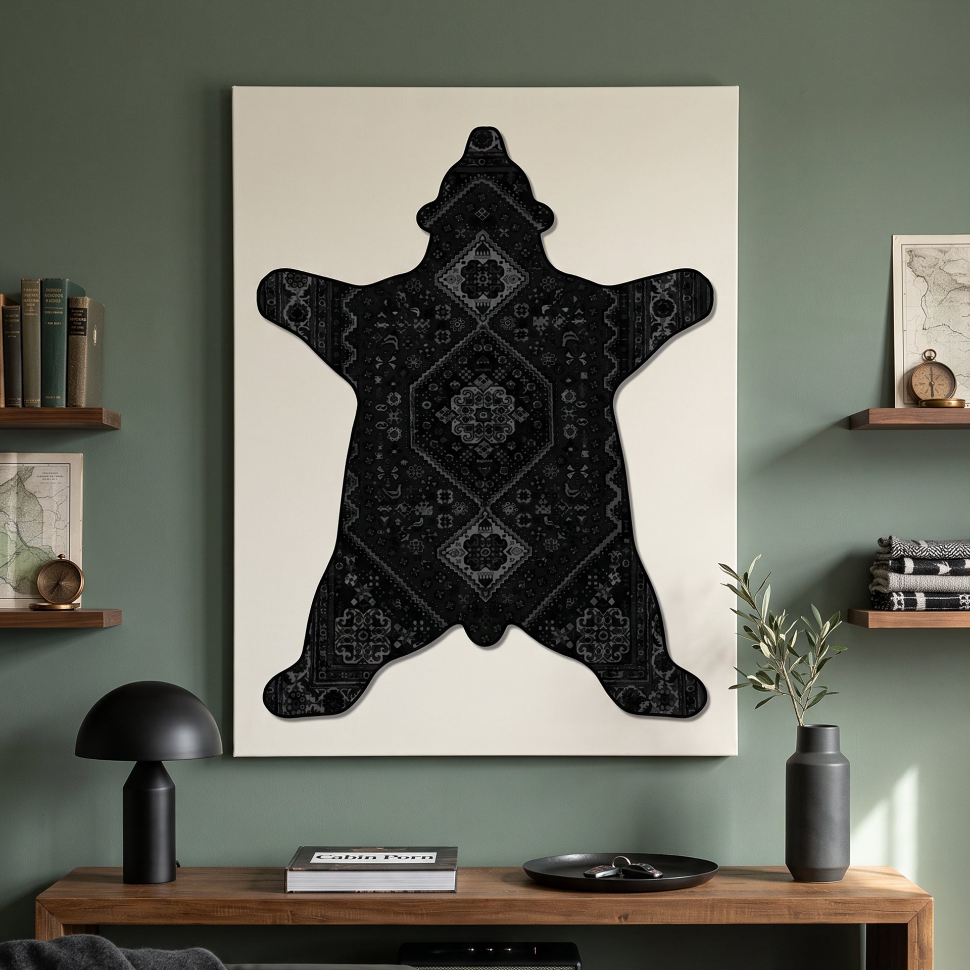 Black Bear Rug