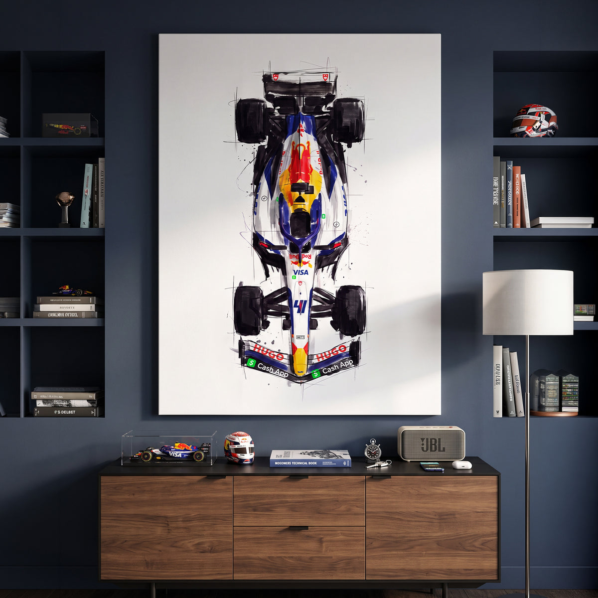 Red Bull Watercolor
