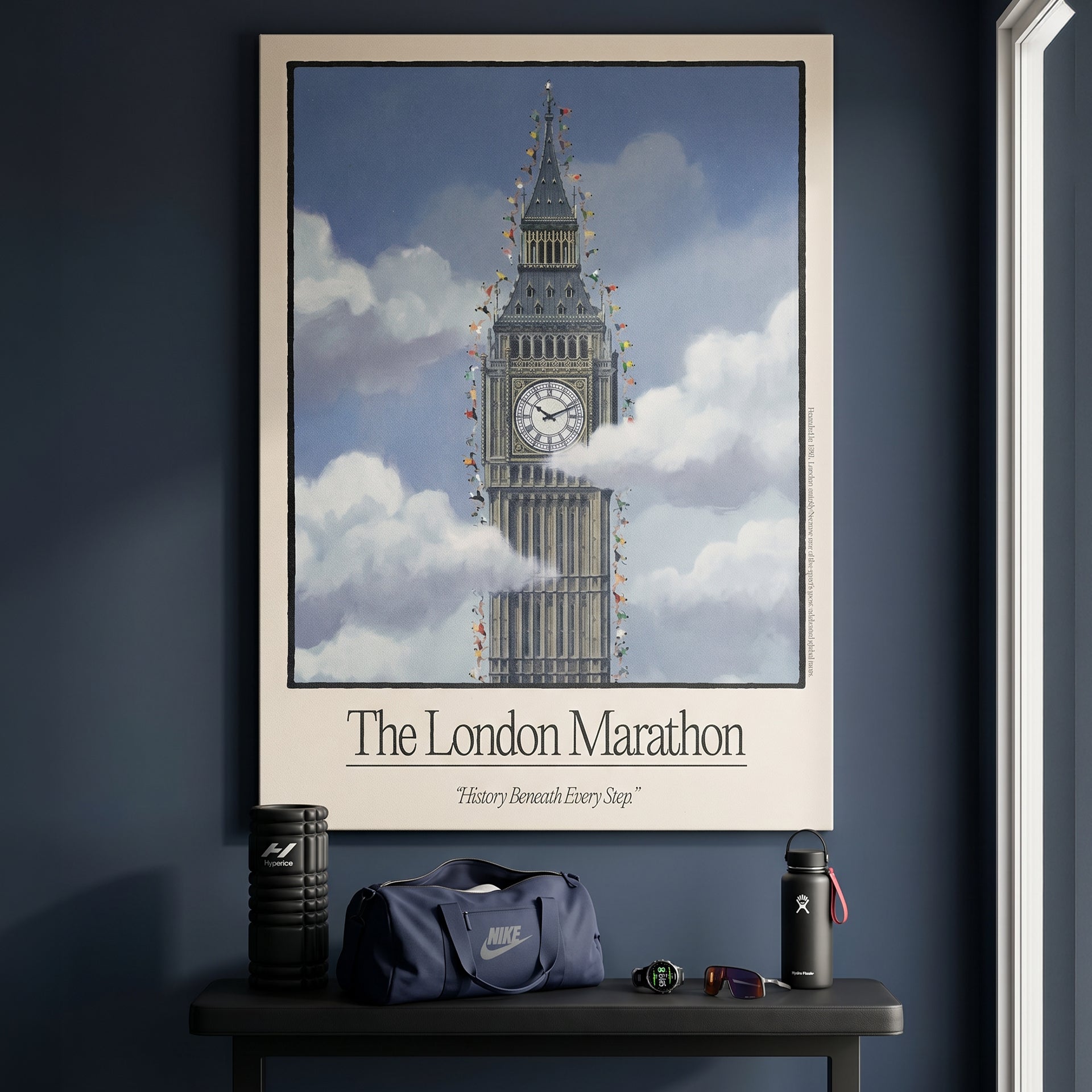London Marathon - Vintage Poster