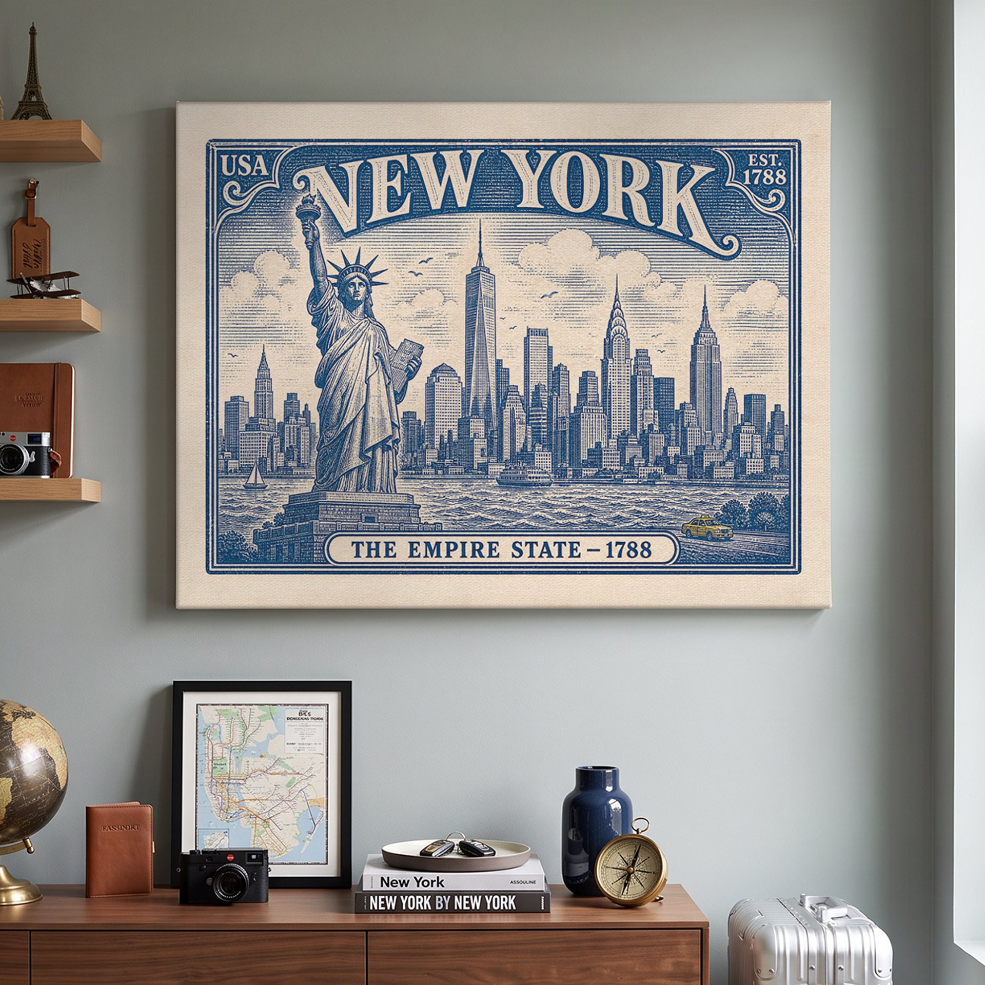 New York Postage Stamp