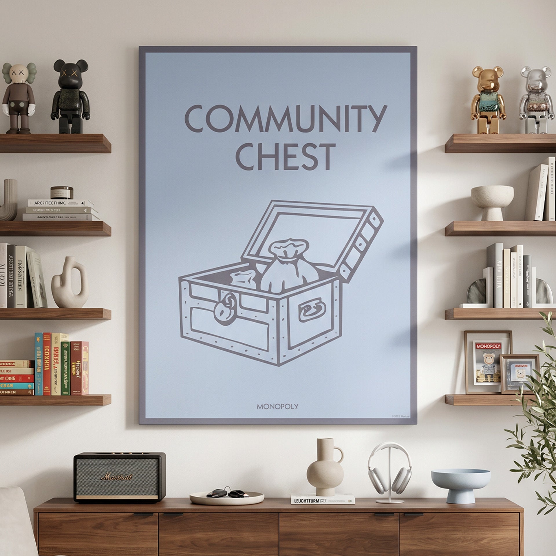 Monopoly - Community Chest - Pastel