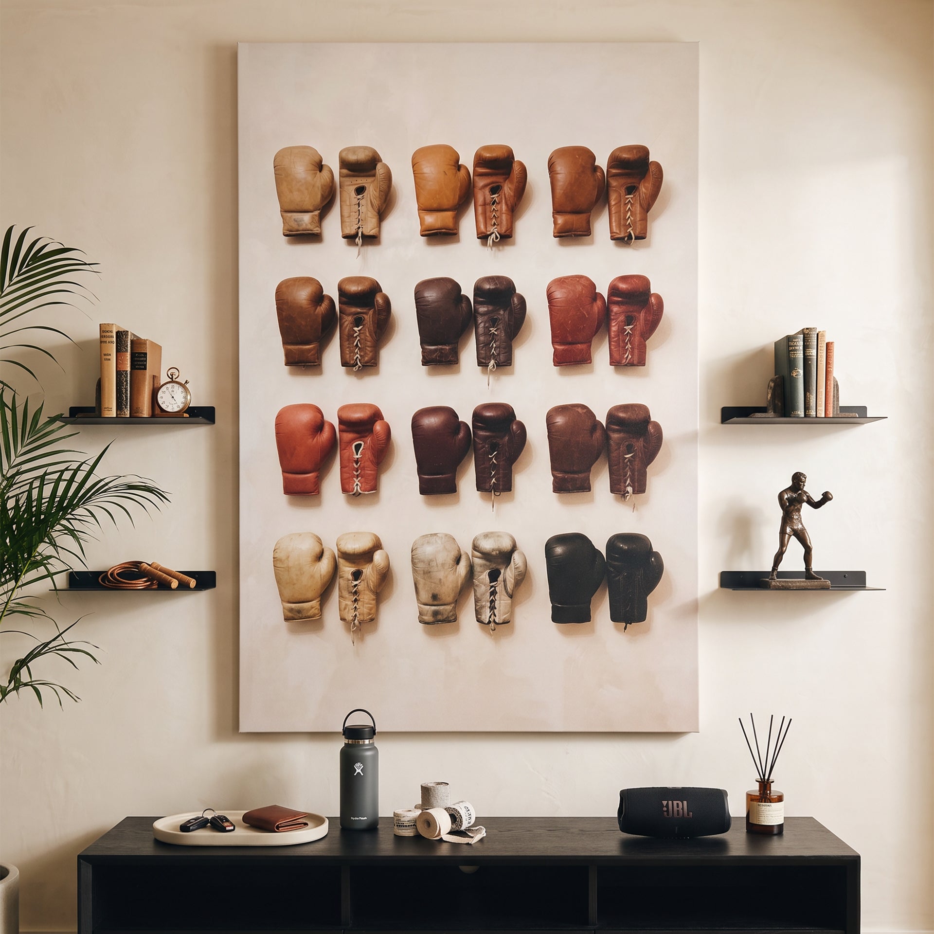 Boxing Gloves Wall