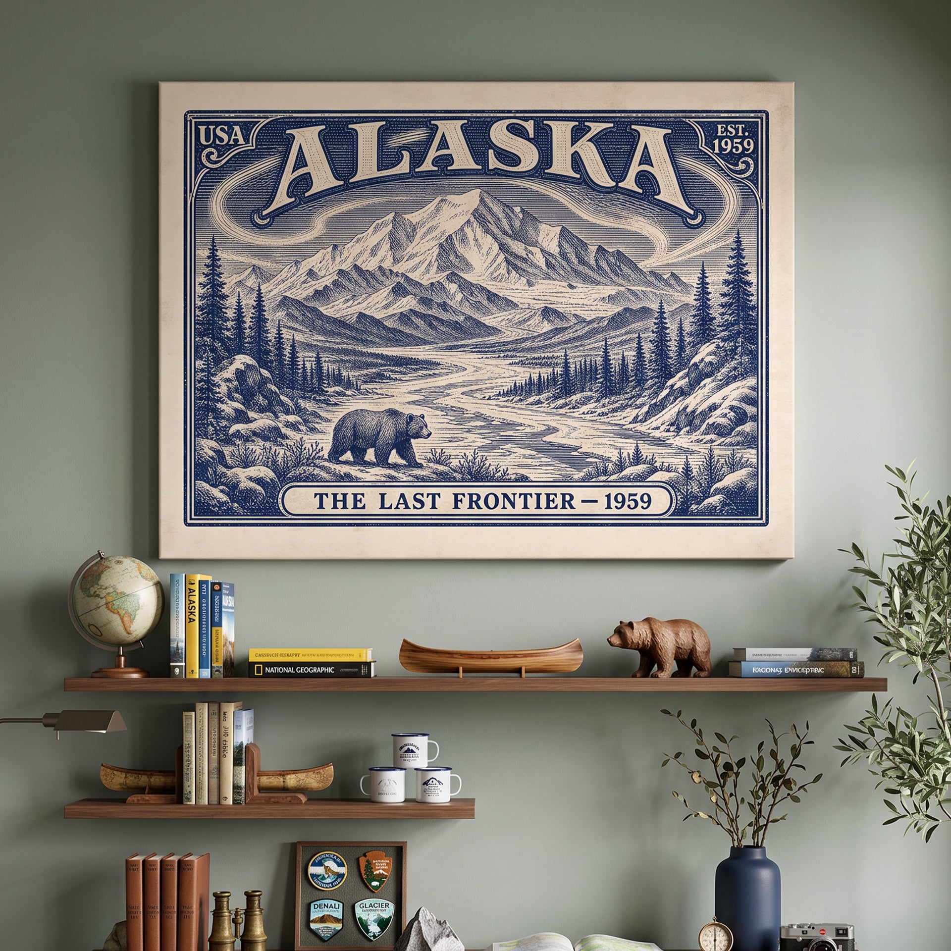 Alaska Postage Stamp