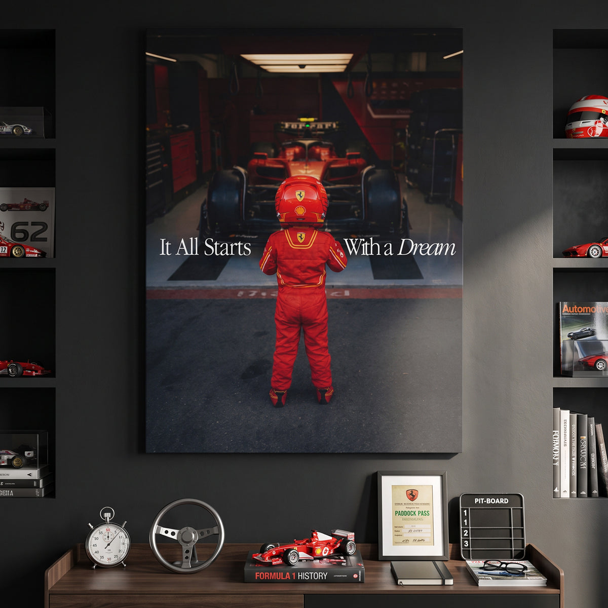 It All Starts With A Dream F1