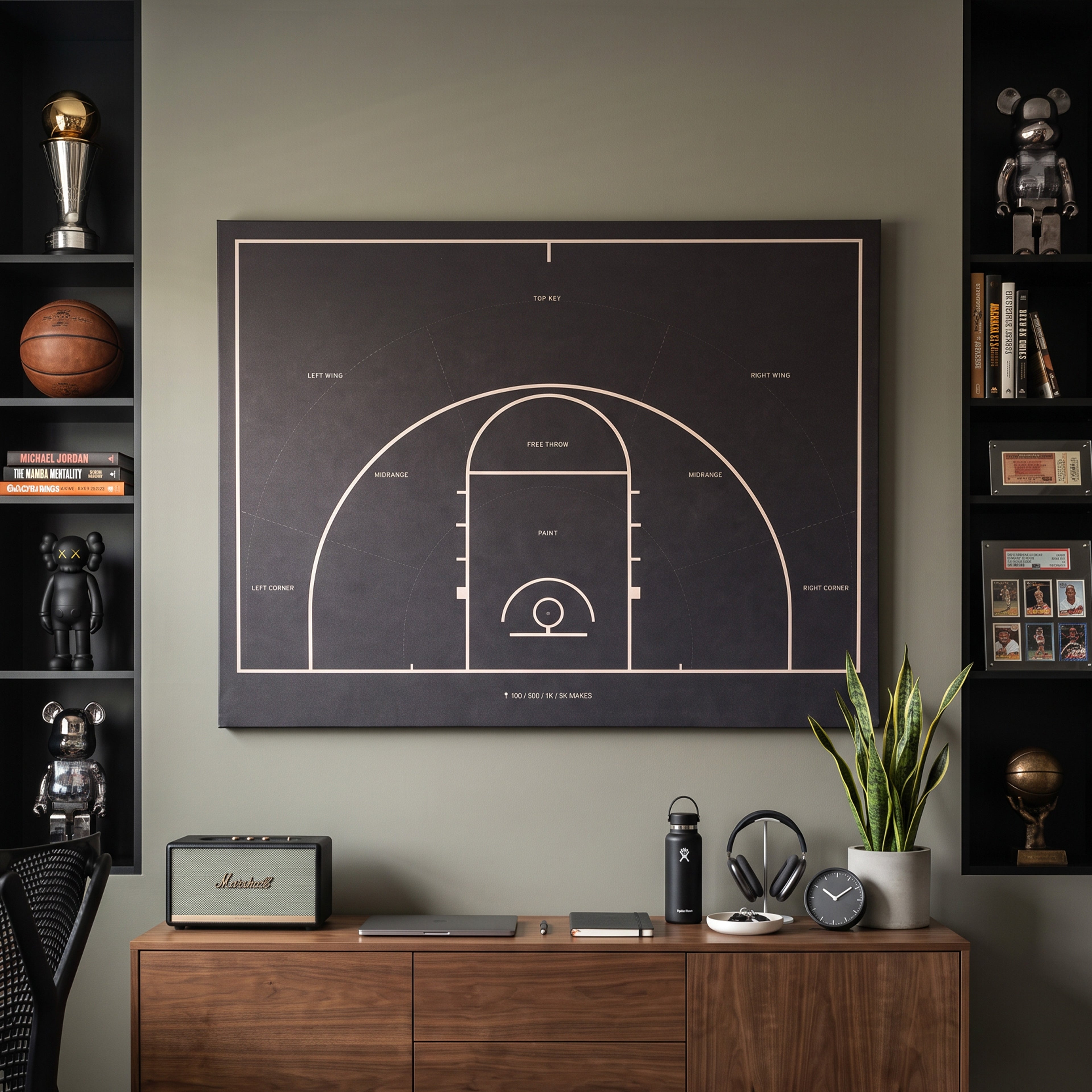 Basketball Push Pin