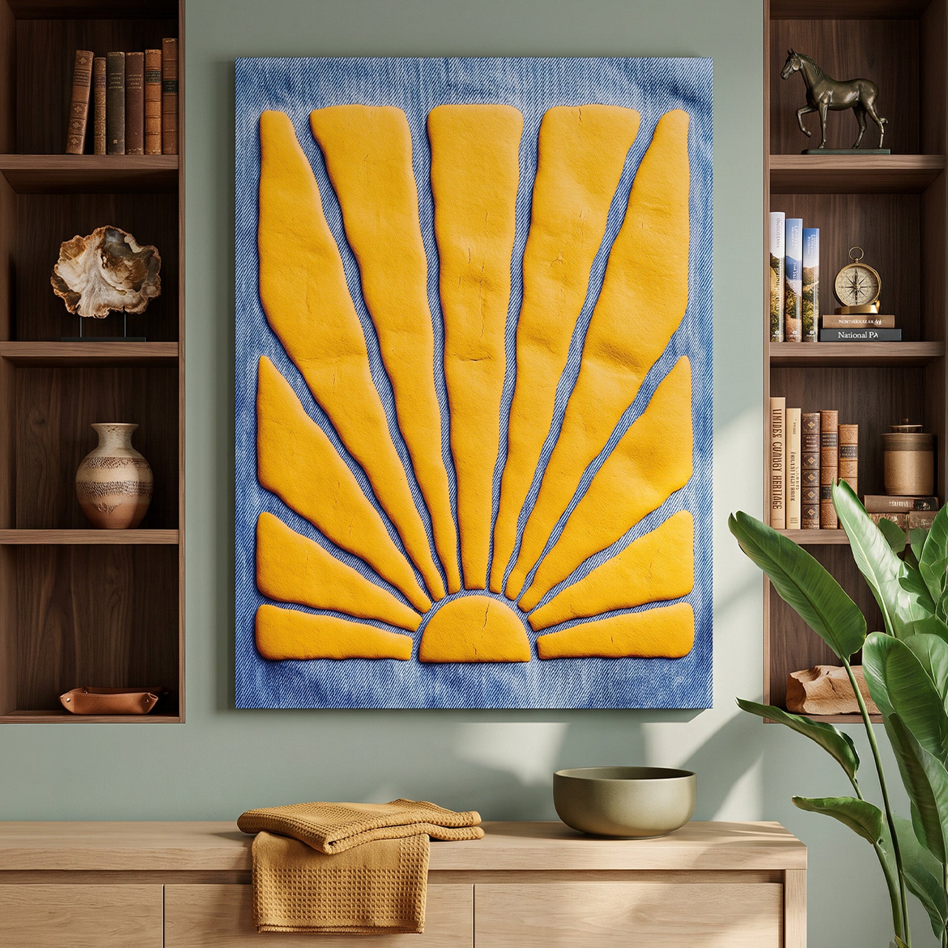 Sun Puff Denim