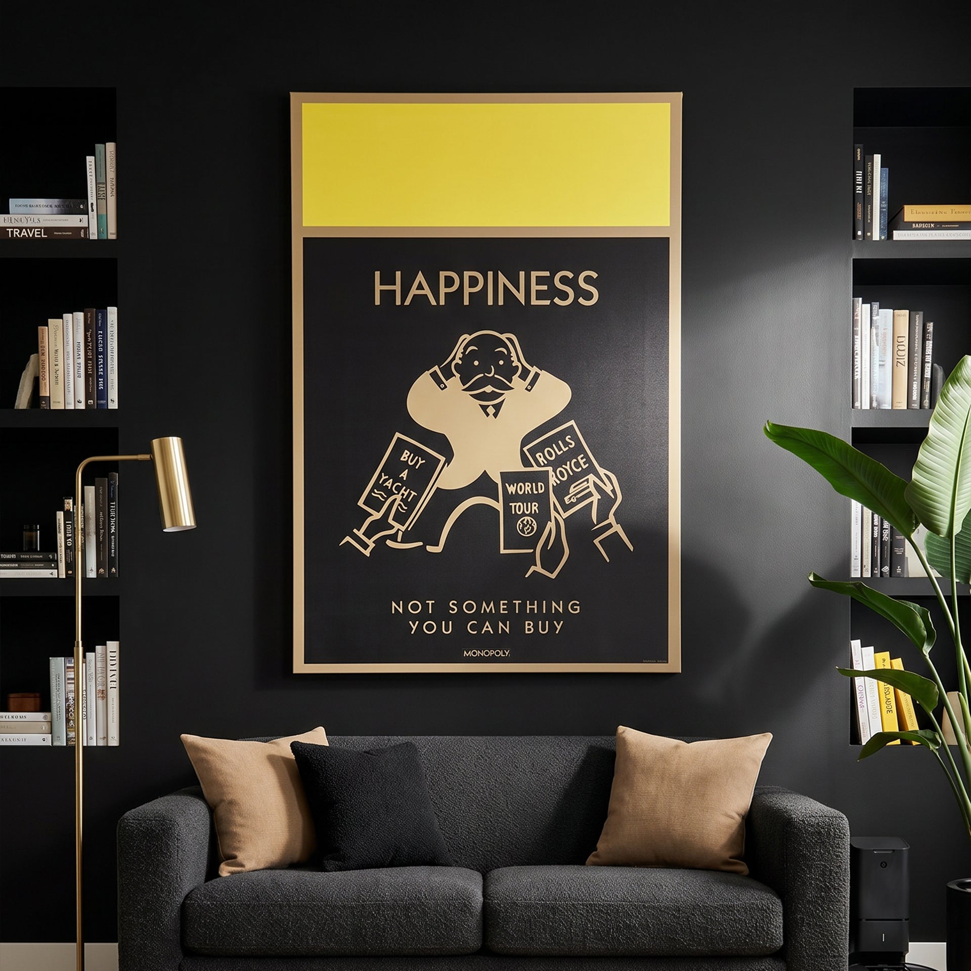 Monopoly - Happiness - Gold