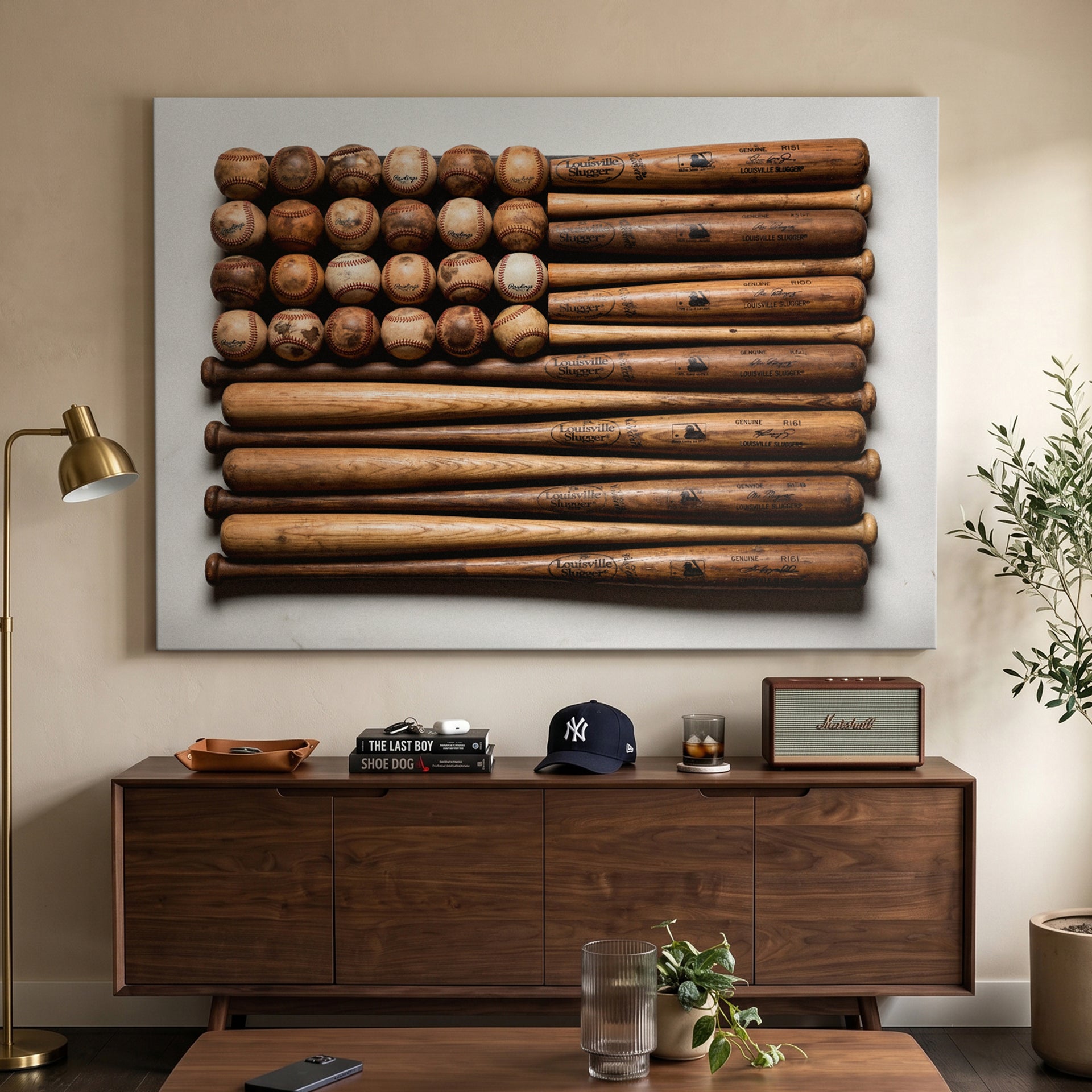 Wooden Stars & Stripes