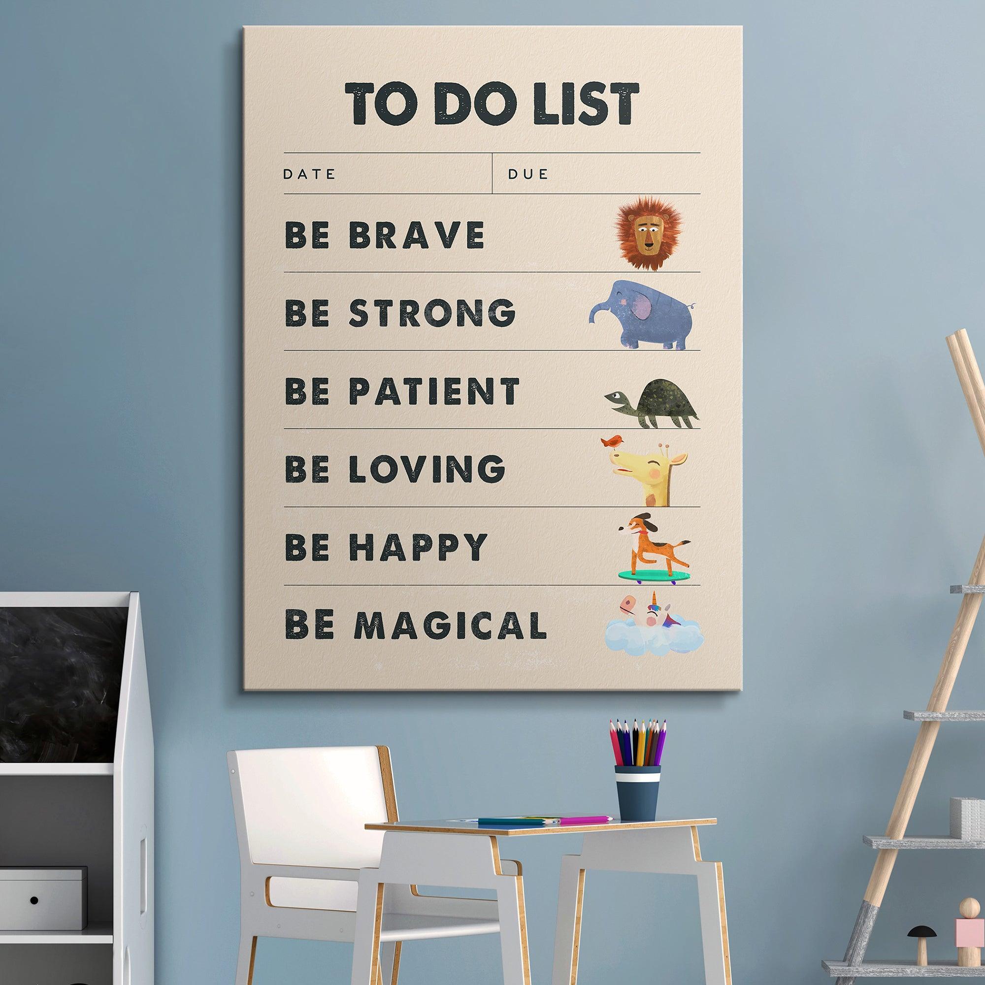 Kids - To Do List - IKONICK - Pete Oswald