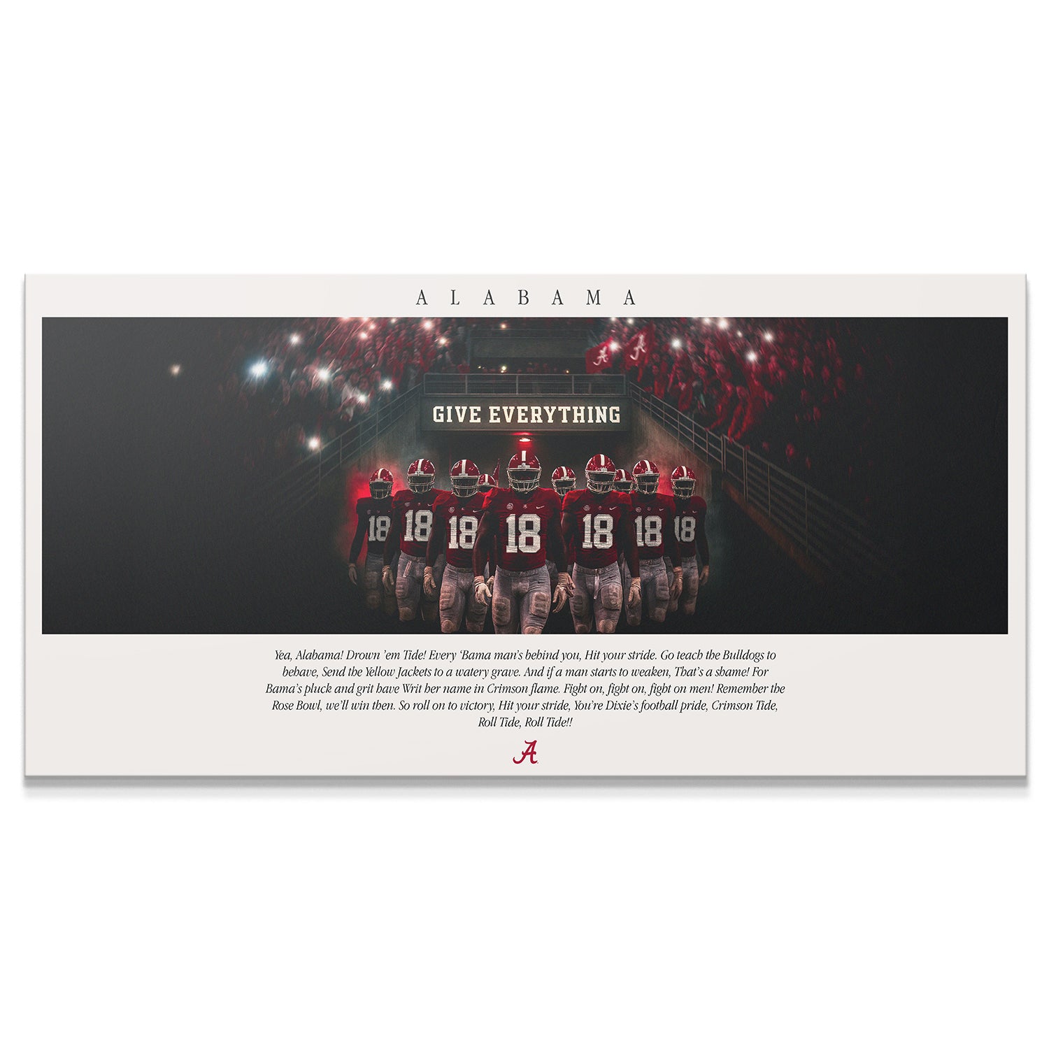 Alabama - Fight Song - IKONICK - College Football