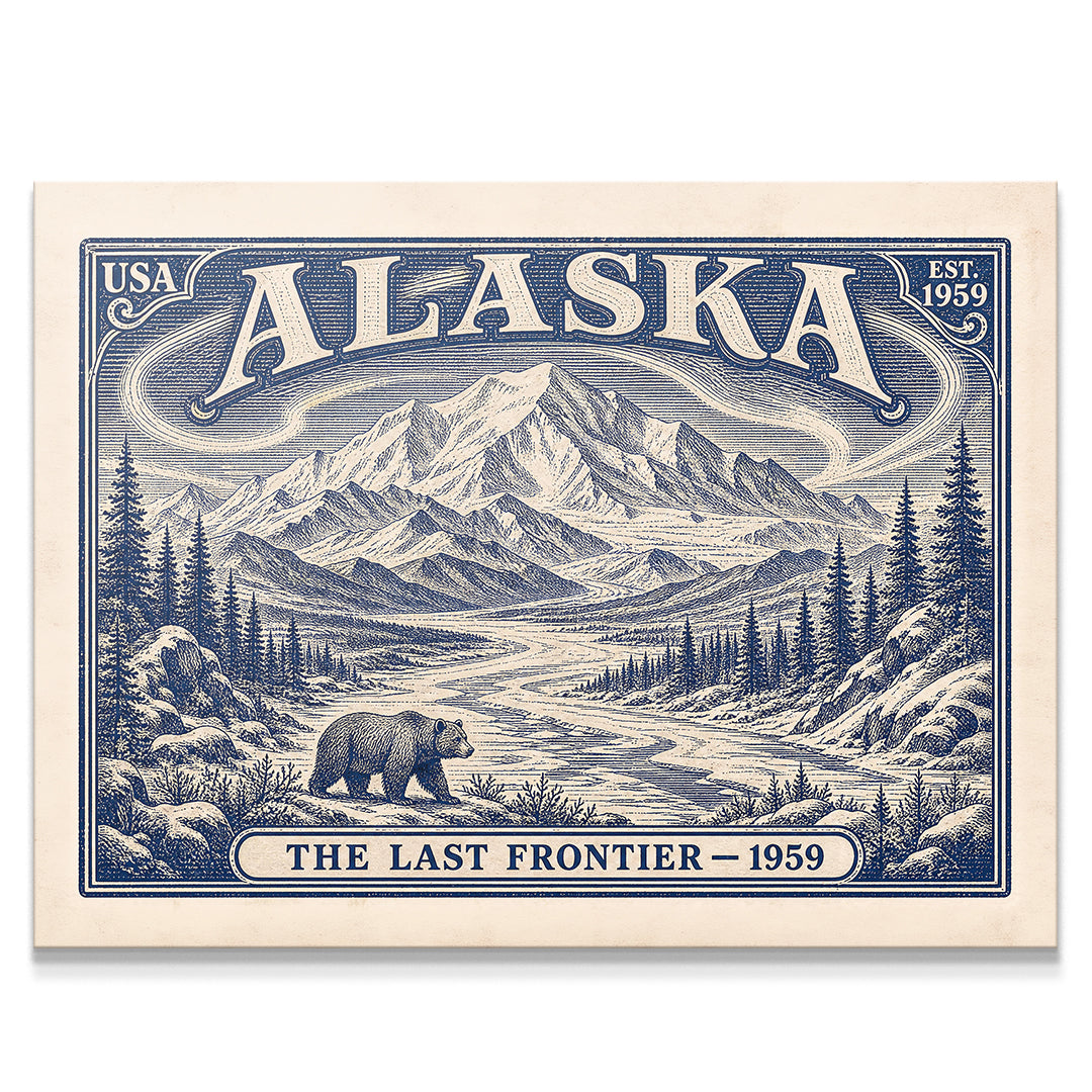 Alaska Postage Stamp