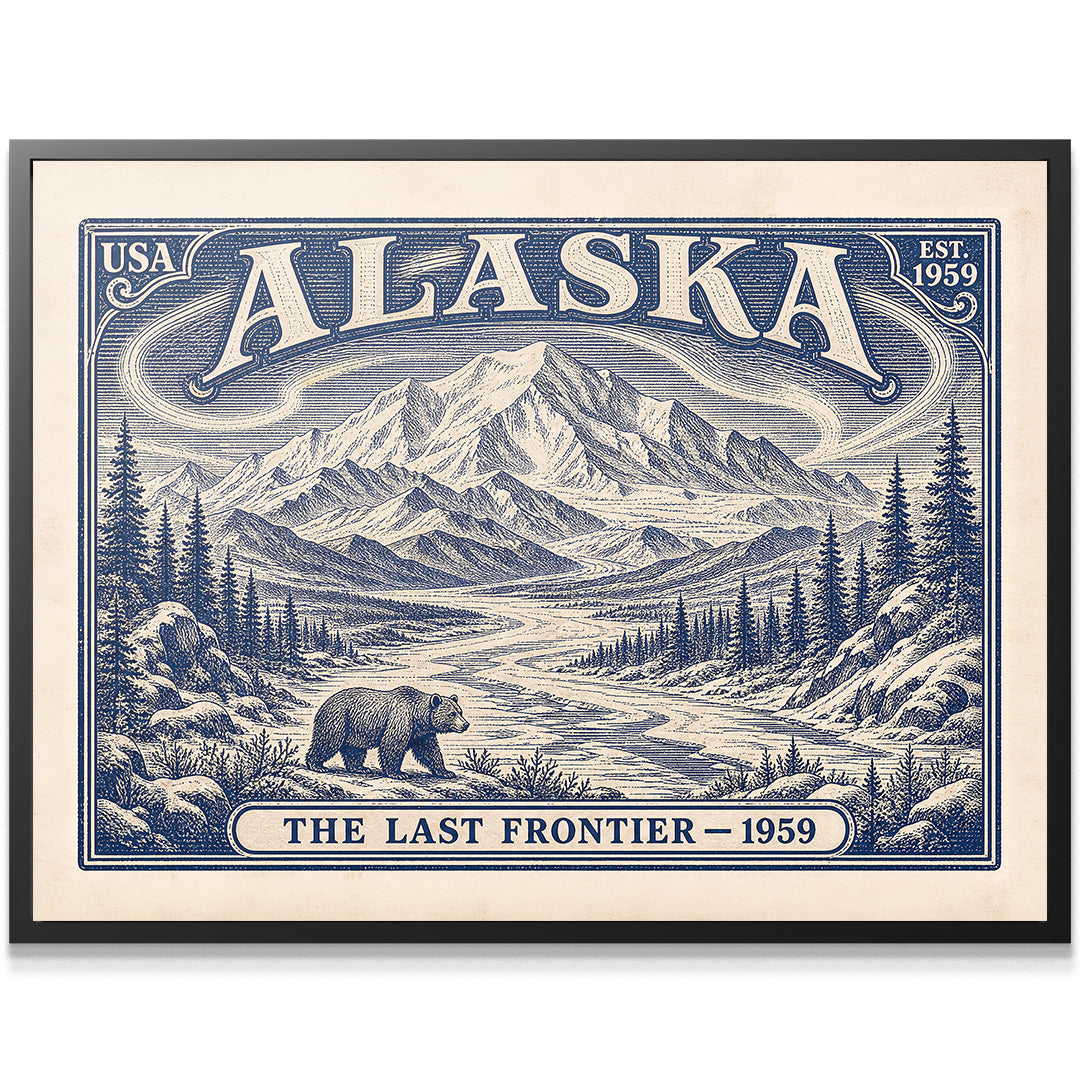 Alaska Postage Stamp