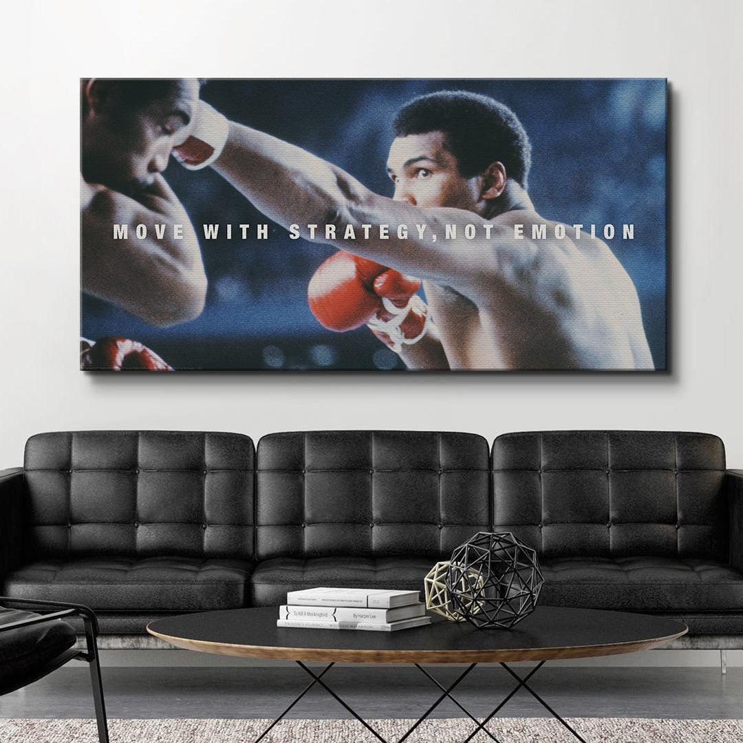 Muhammad Ali - Move With Strategy - IKONICK - Muhammad Ali