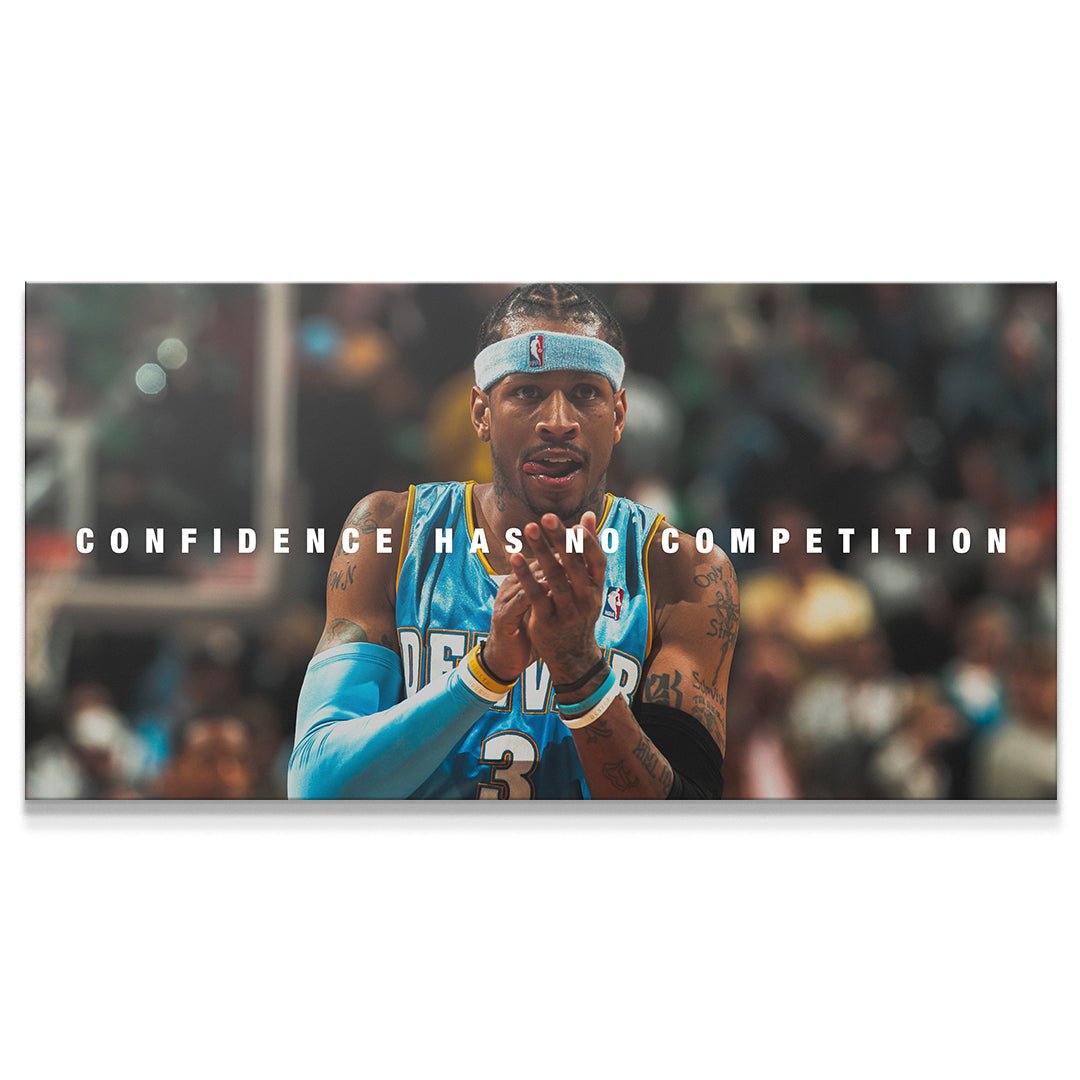 Allen Iverson - Confidence Has No Competition - IKONICK - NBA Legends