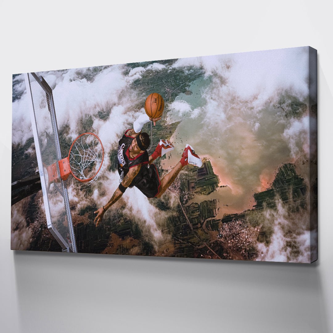 Allen Iverson - Aerial - IKONICK - NBA Legends