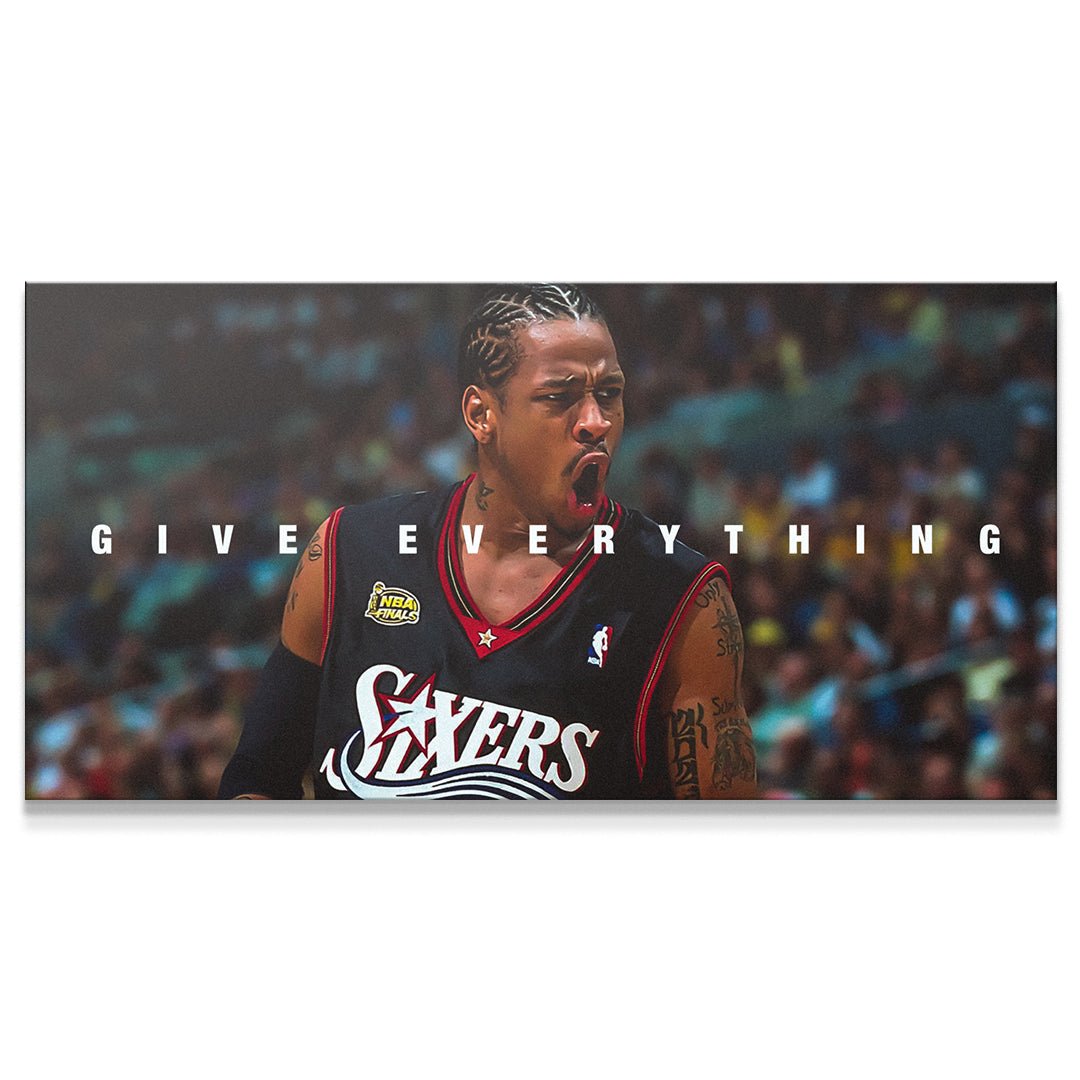 Allen Iverson - Give Everything - IKONICK - NBA Legends