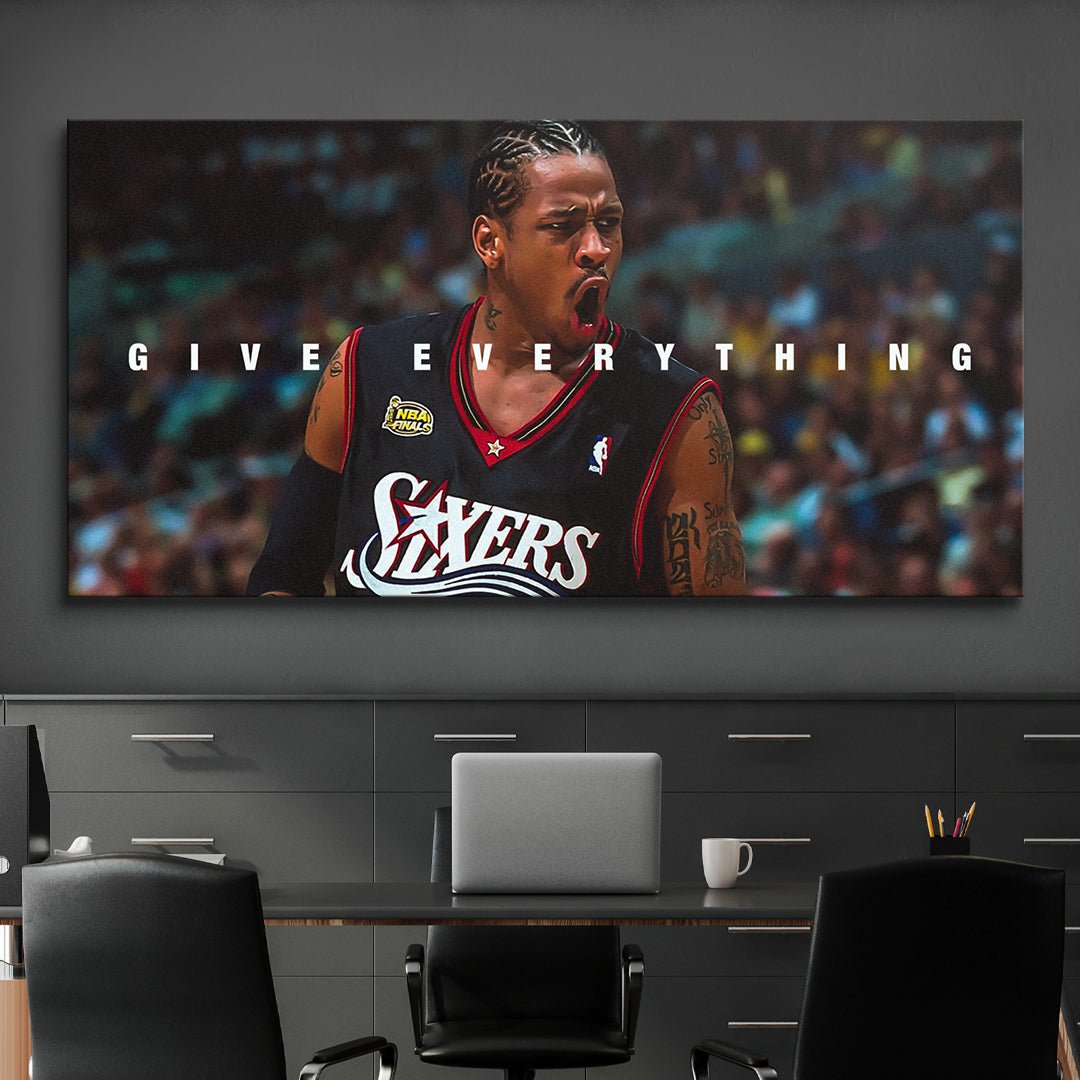 Allen Iverson - Give Everything - IKONICK - NBA Legends