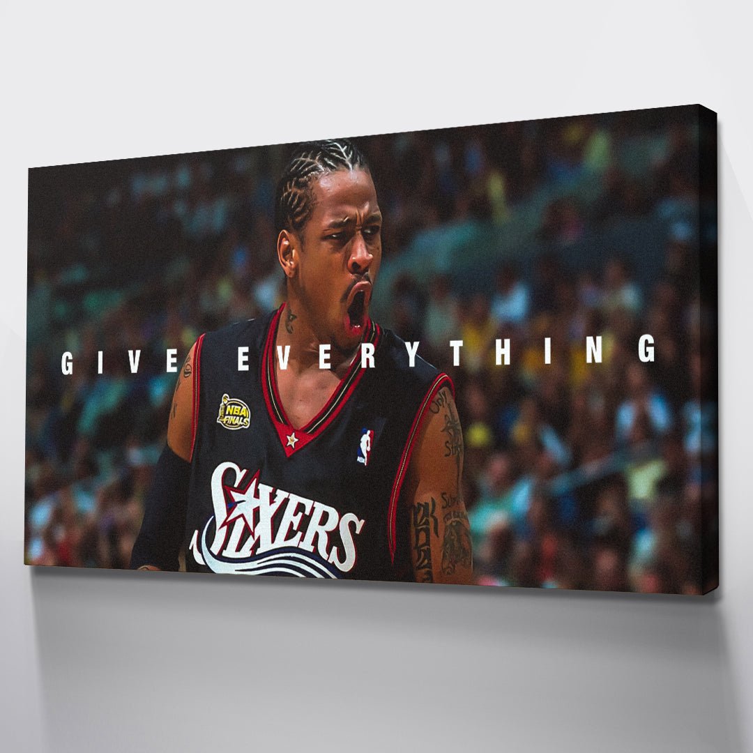Allen Iverson - Give Everything - IKONICK - NBA Legends