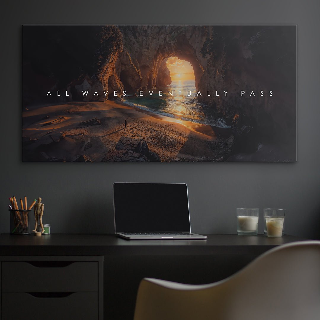 All Waves Eventually Pass - IKONICK - IKONICK Original