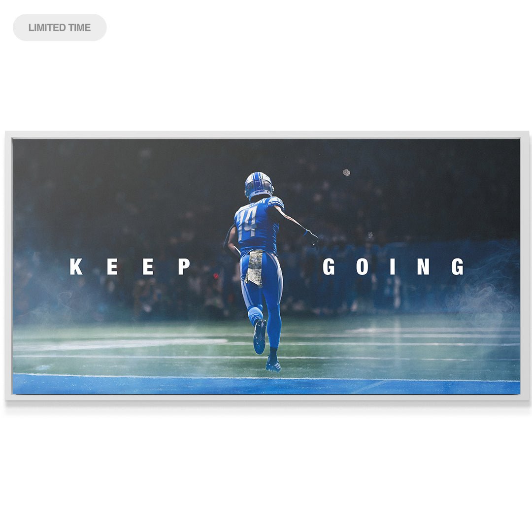 Amon Ra St. Brown - Keep Going - IKONICK - Amon Ra St. Brown