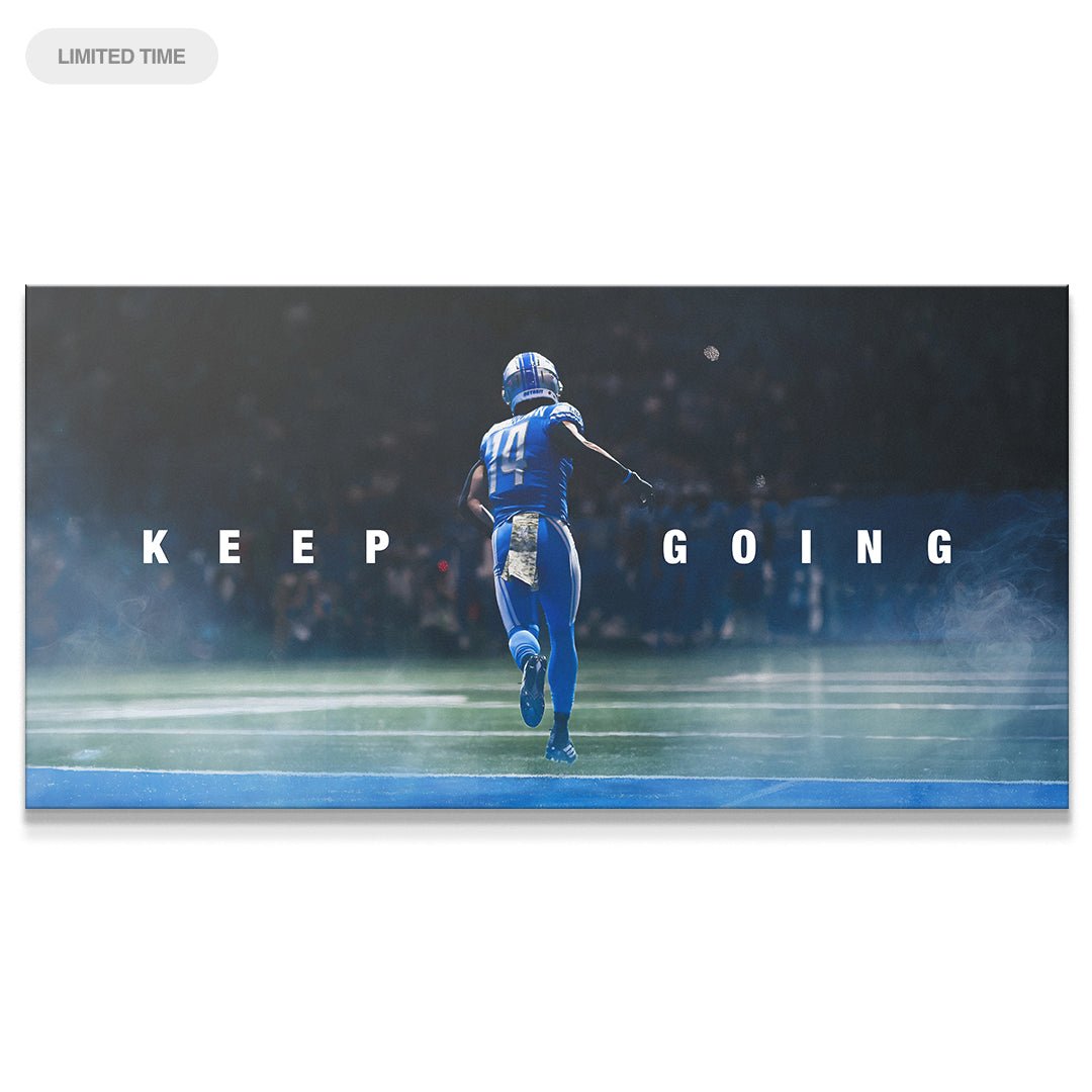 Amon Ra St. Brown - Keep Going - IKONICK - Amon Ra St. Brown