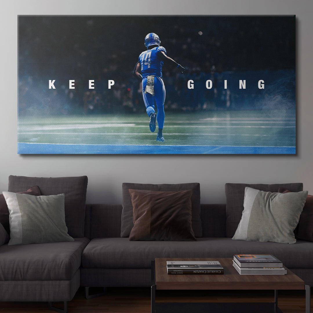 Amon Ra St. Brown - Keep Going - IKONICK - Amon Ra St. Brown