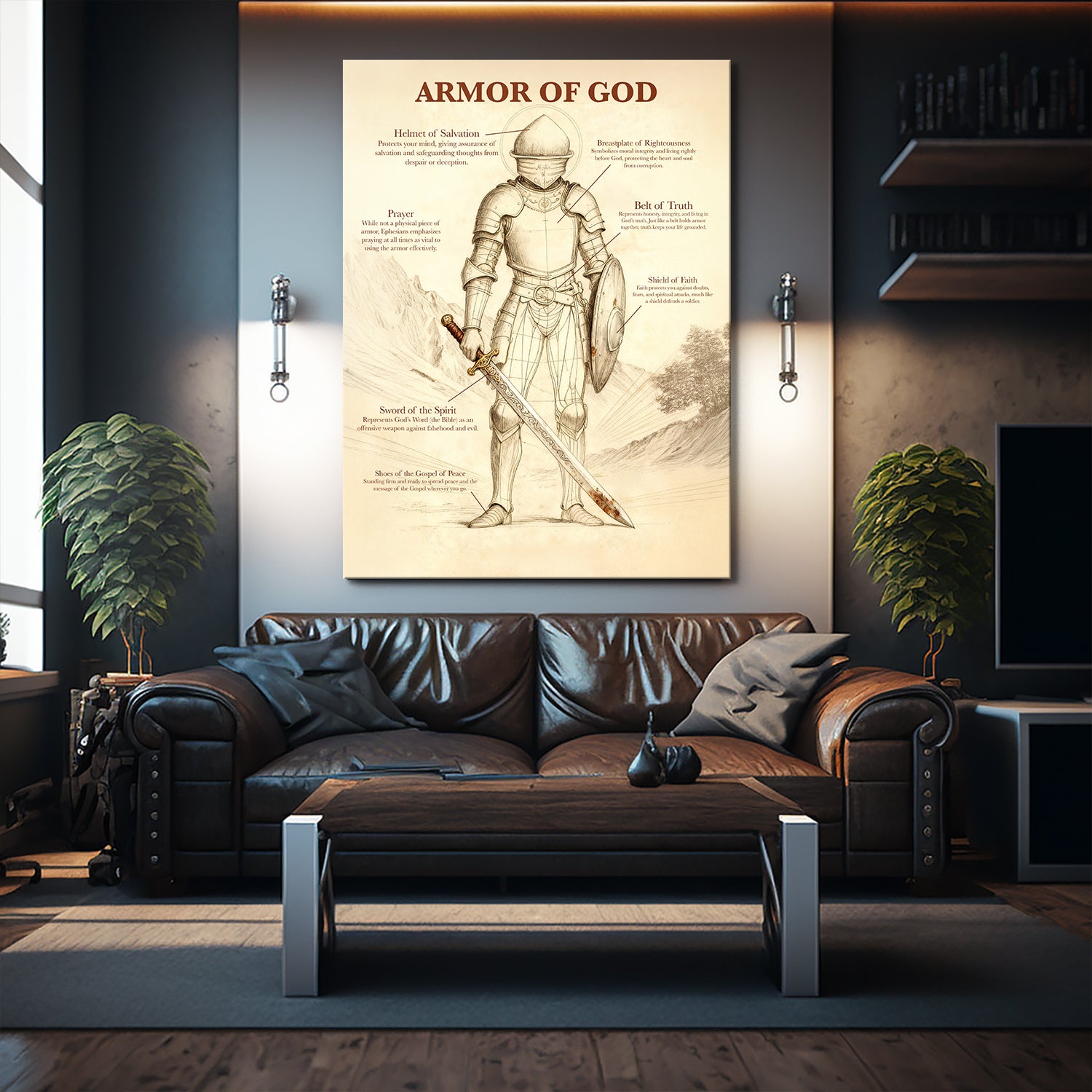 Armor Of God Schematics - IKONICK - BIBLE