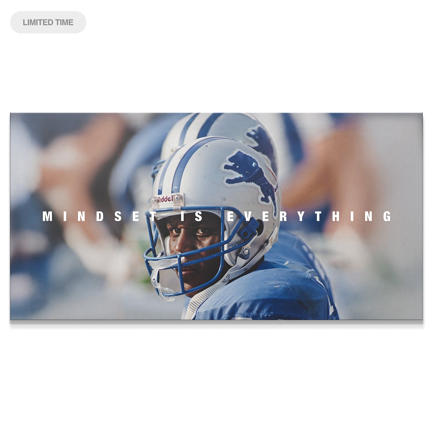 Barry Sanders - Mindset Is Everything - IKONICK - Barry Sanders