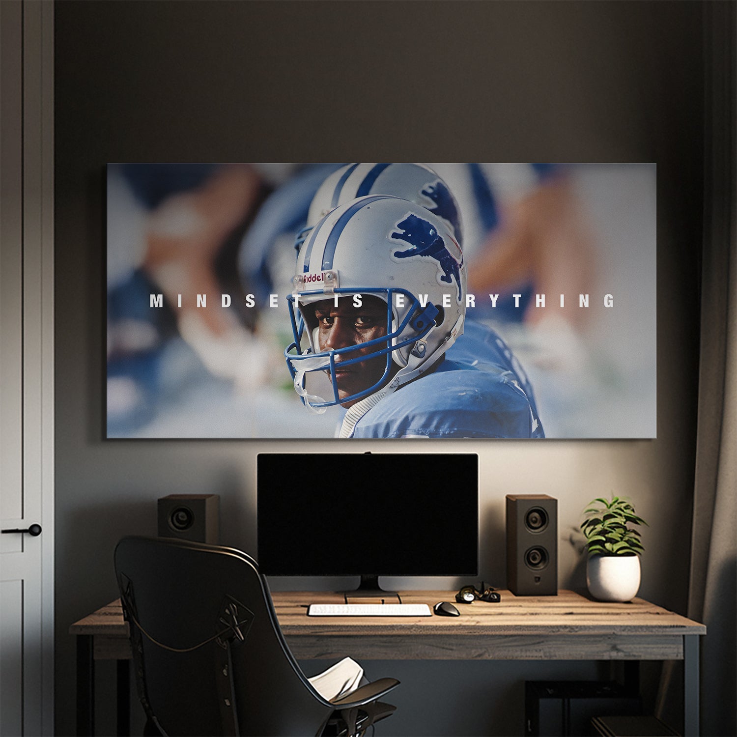 Barry Sanders - Mindset Is Everything - IKONICK - Barry Sanders