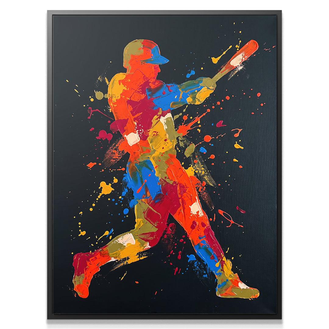 Baseball Hitter Splash