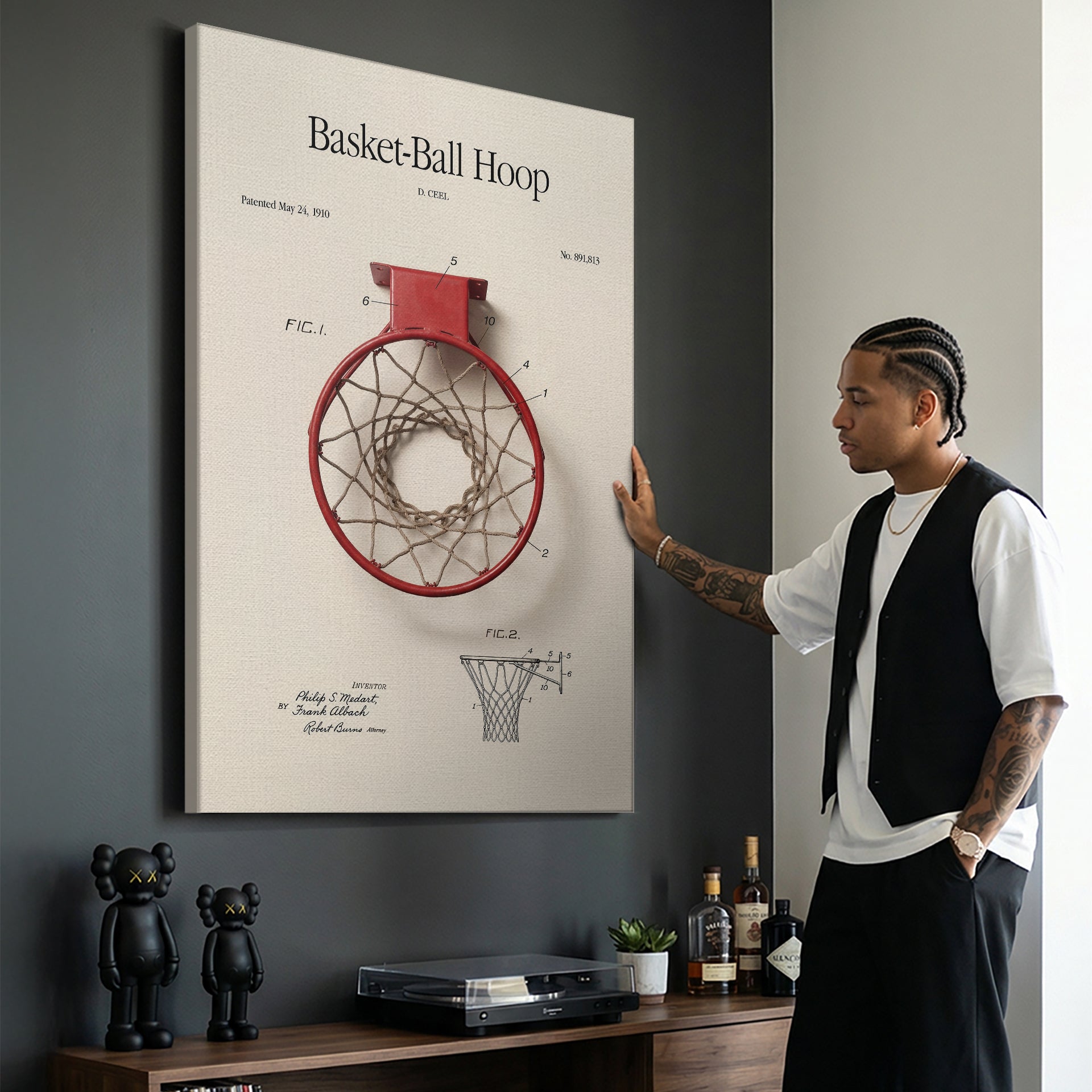 Basketball Hoop Patent