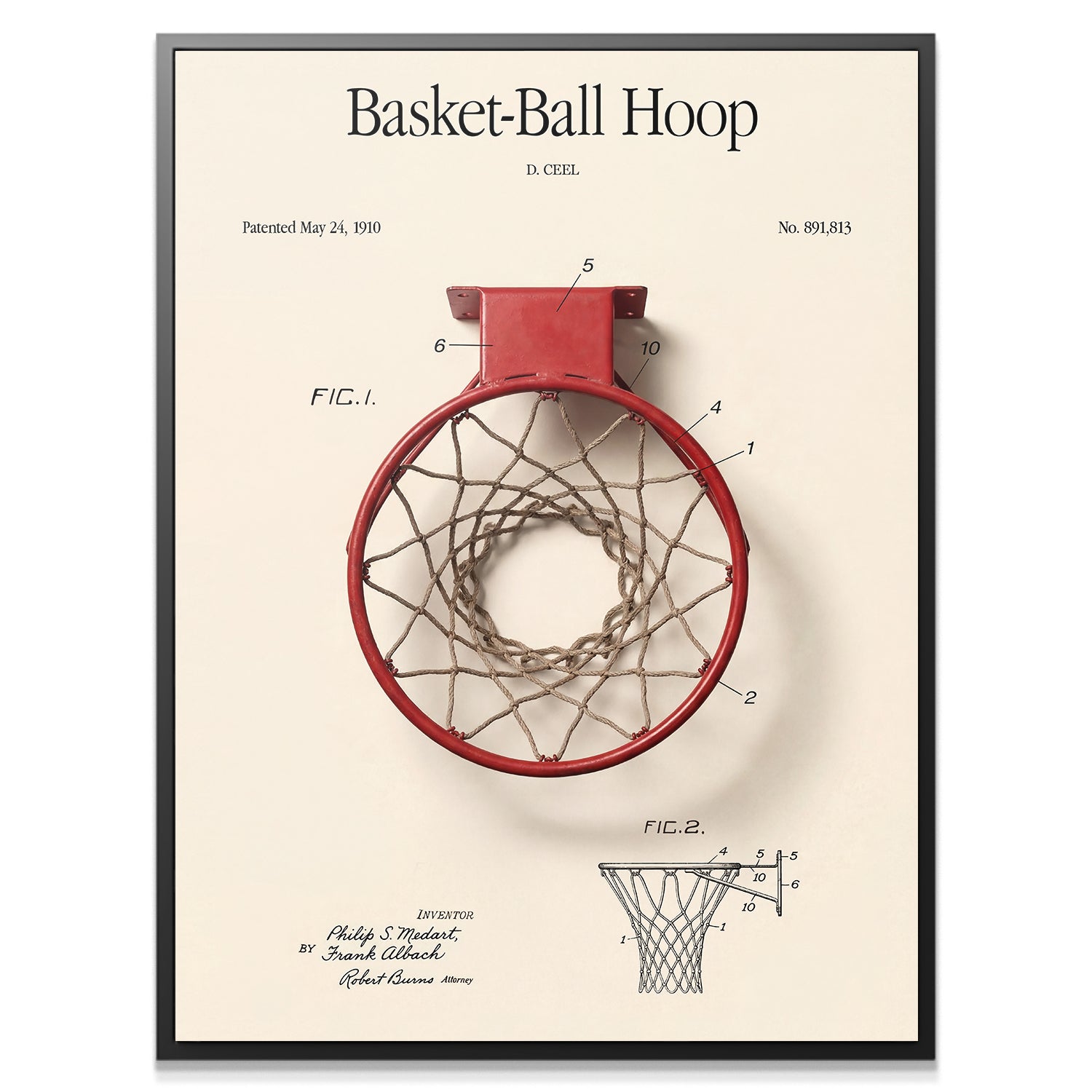 Basketball Hoop Patent