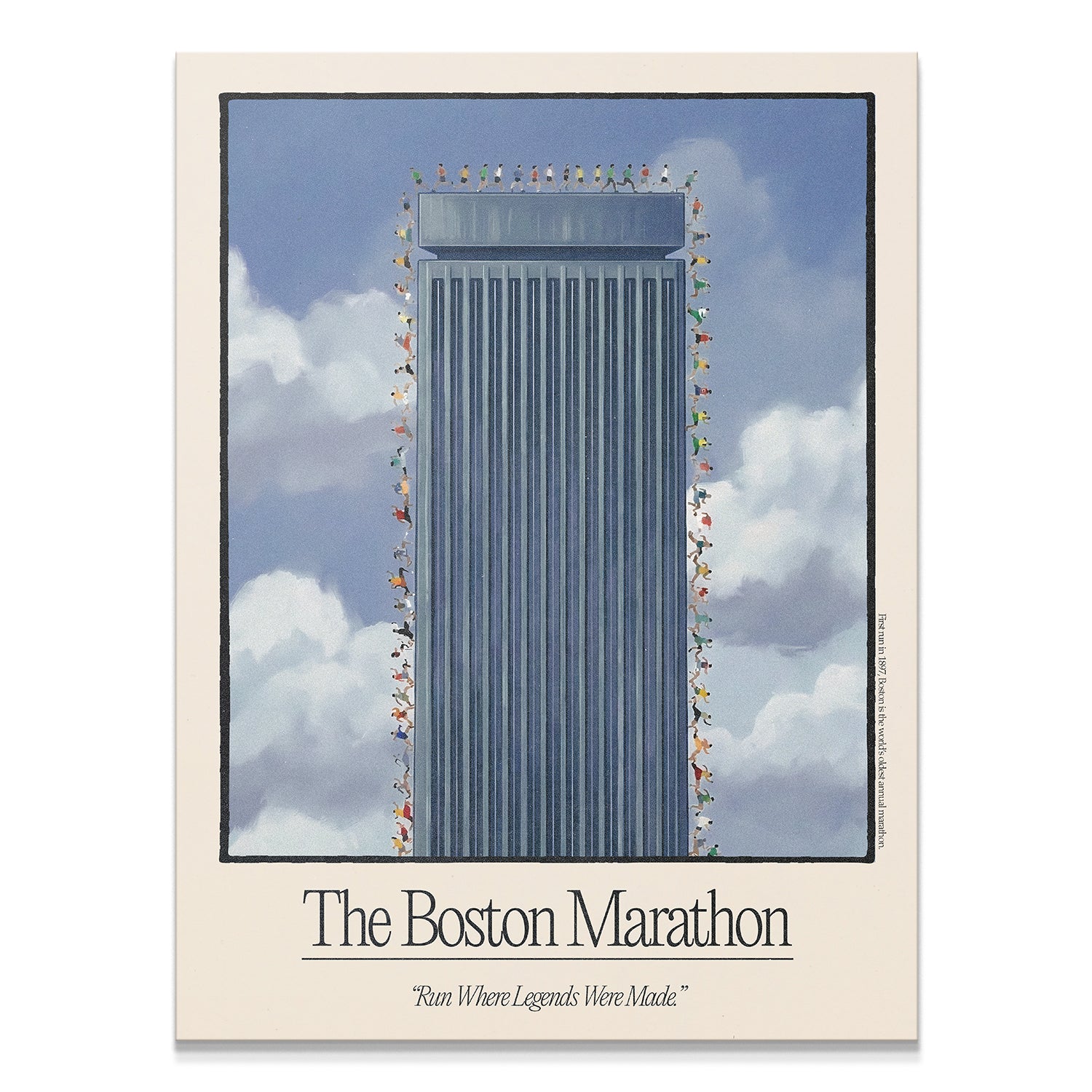 Boston Marathon - Vintage Poster