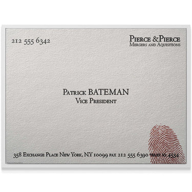 Business Card - IKONICK - American Psycho