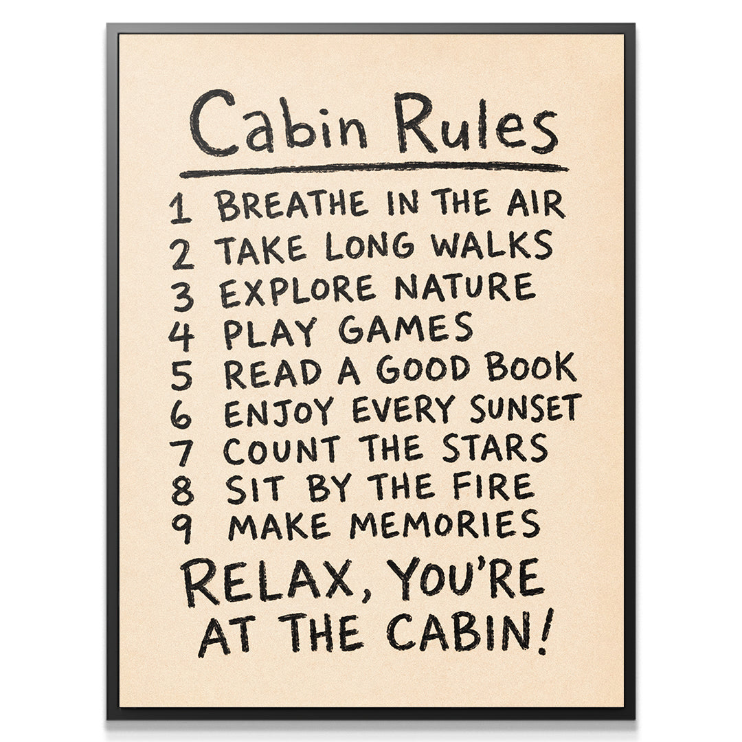 Cabin Rules - Light