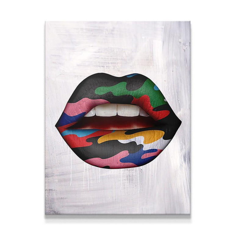 Lips Canvas Art Wall Art Prints And Originals Ikonick