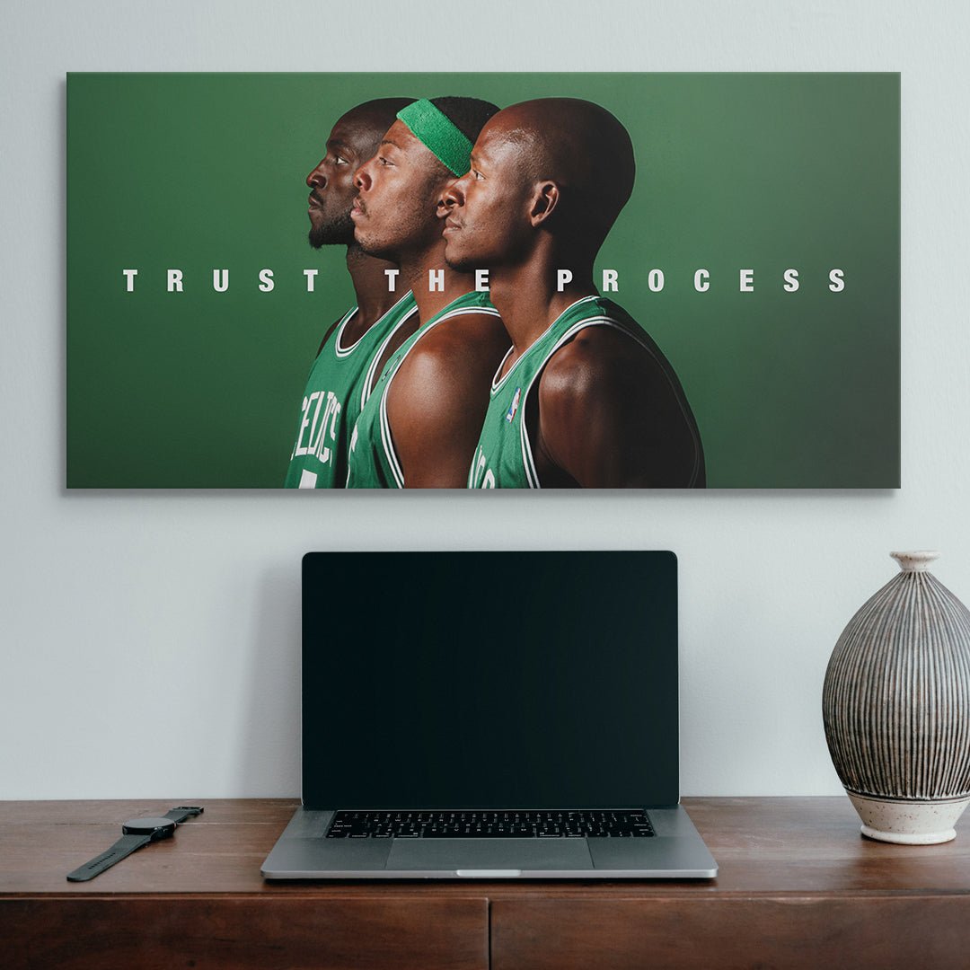 Celtics 3 - Trust The Process - IKONICK - NBA Legends